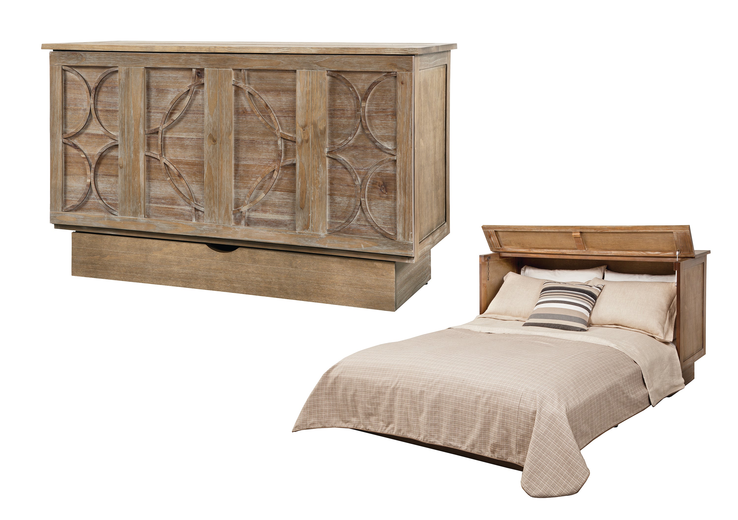 Arason Creden-ZzZ Brussels Queen Murphy Cabinet Bed SKU 543-10