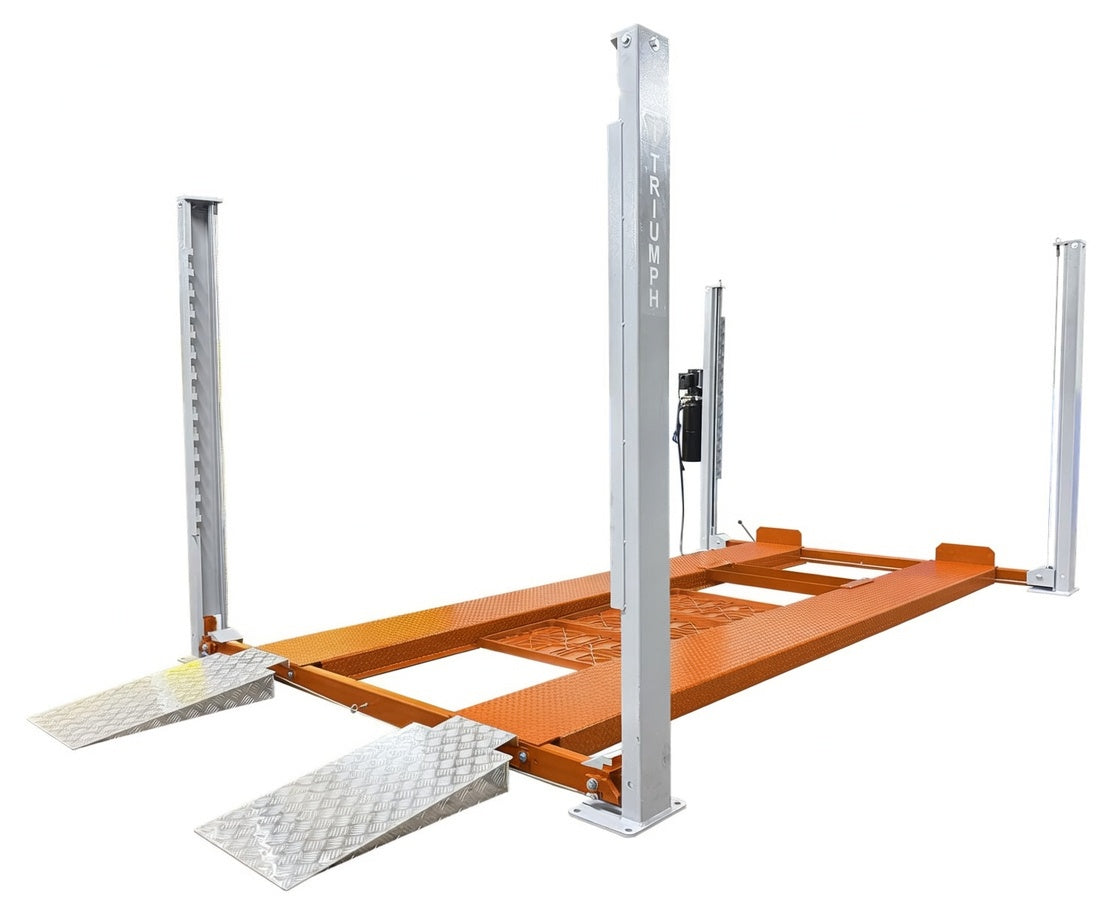 Triumph 8,000lb 4 Post Lift, Custom Color, USA Made SKU USA8000