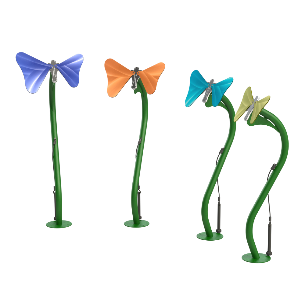 FreeNotes Butterflies Ensemble 4 Piece Set Musical Instrument SKU BFLY-S4