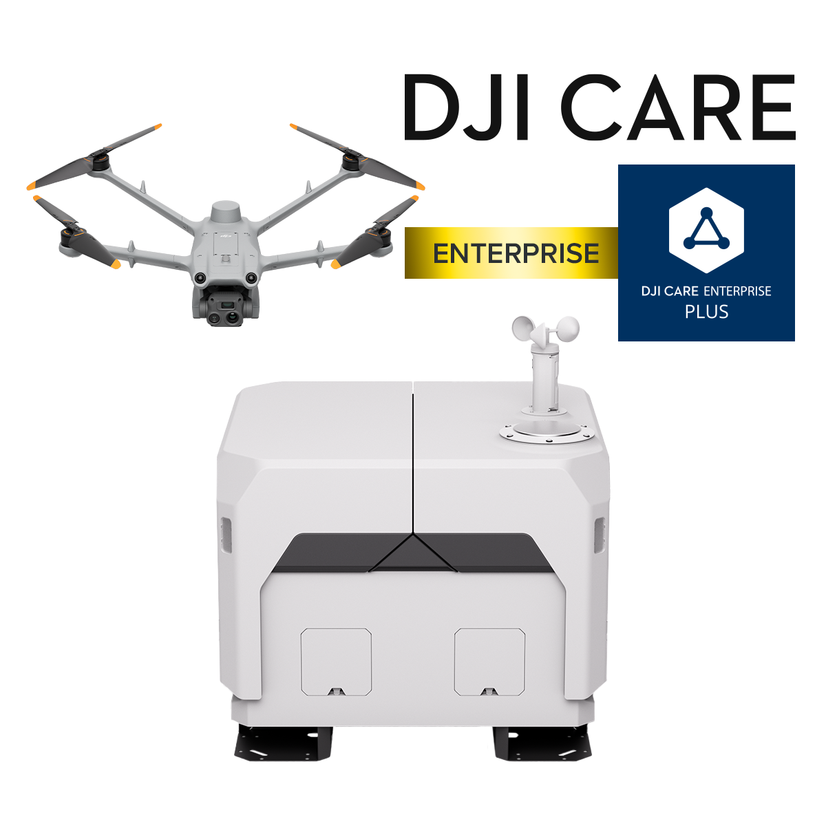 DJI Dock 2 with Matrice 3TD Ready to Fly Kit, Care Plus SKU DJIDOCK2M3TDPLUSRTF