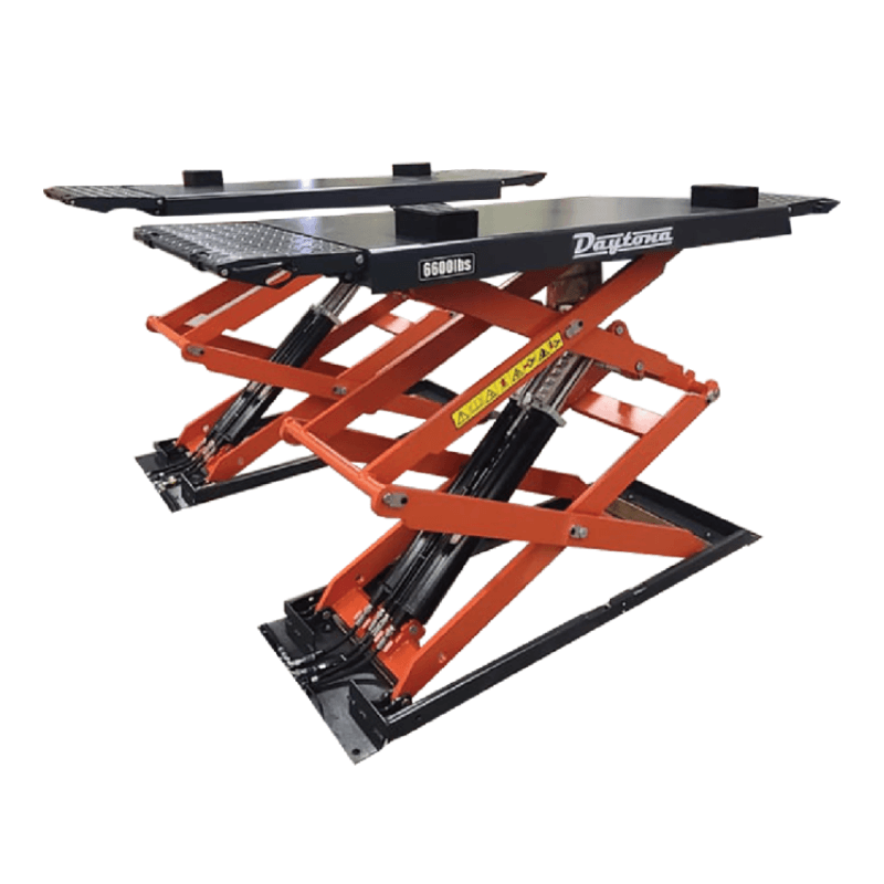 Daytona 6,600 lbs Full Rise Scissor Lift, Above Ground SKU LHS7