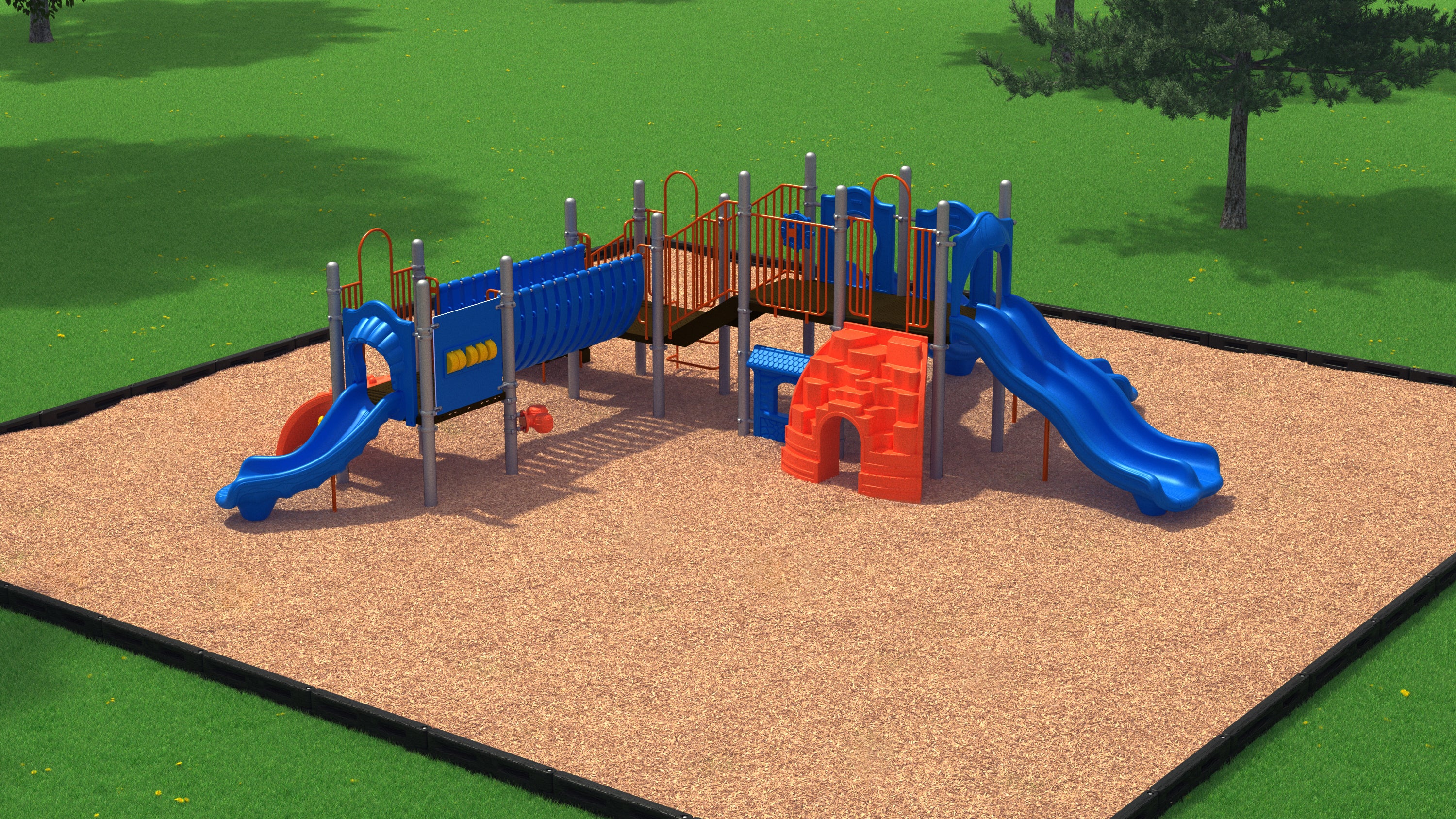 Playground Equipment Princeton Playground SKU PMF015