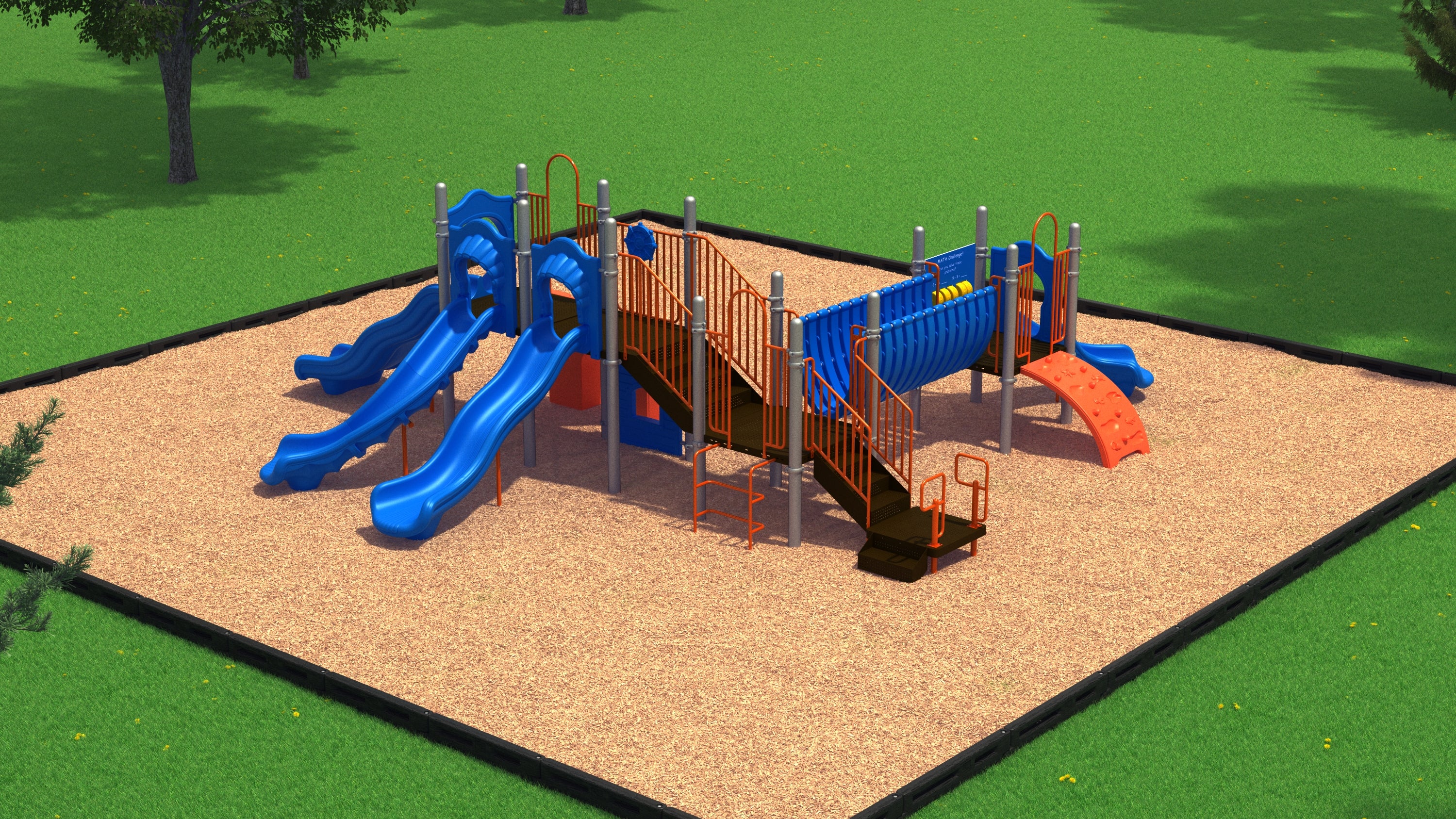 Playground Equipment Princeton Playground SKU PMF015