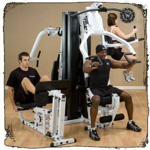 Body Solid Multi-Stack Gym SKU EXM3000LPS