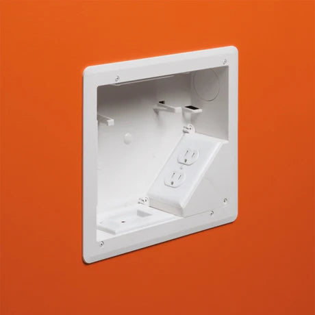 LiteZilla Mini Recessed Electrical Wall Box SKU LZ-MINI-RECESSBOX