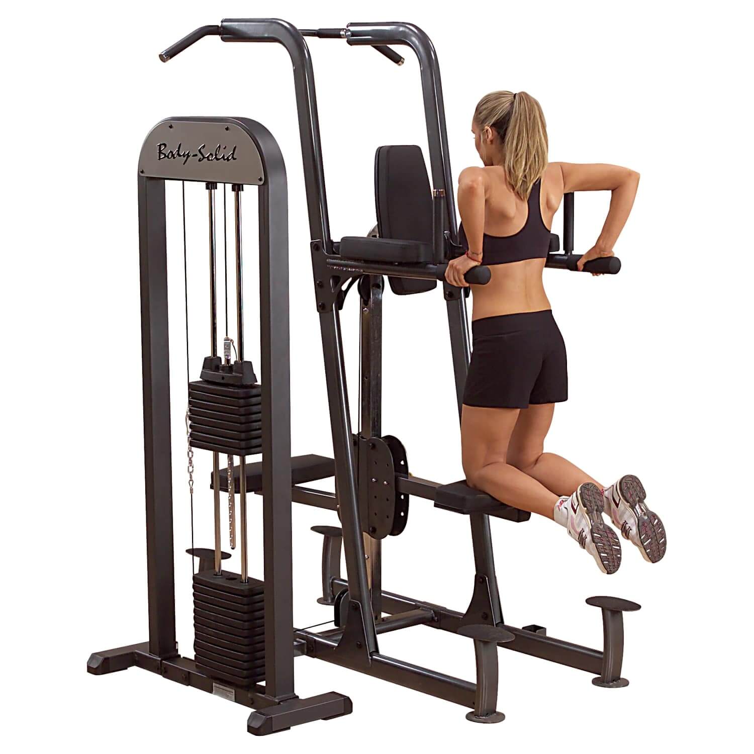 Body Solid Pro Select Weight Assisted Chin-Dip Machine SKU FCD-STK