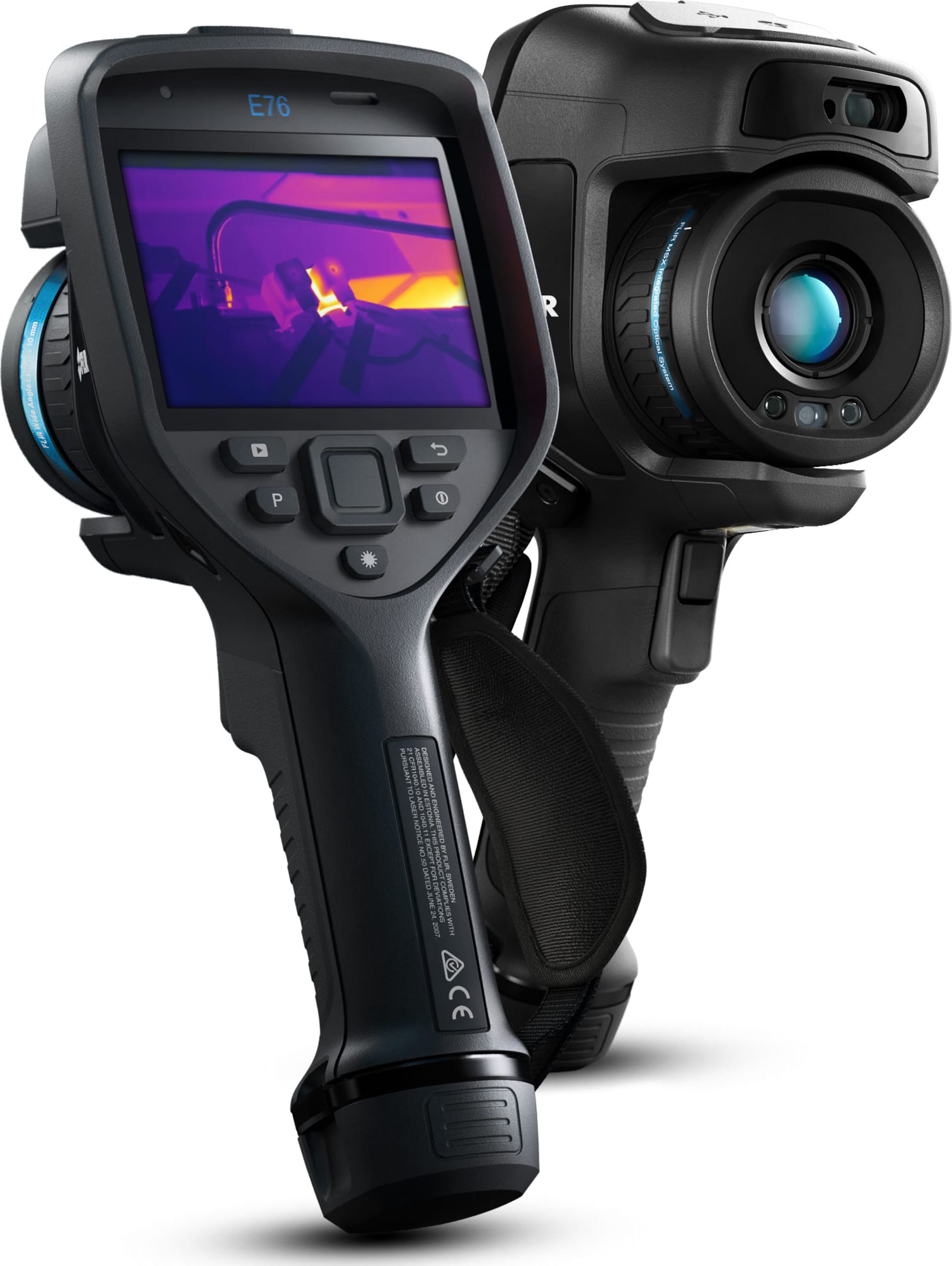 FLIR E76 Advanced Thermal Camera w/MSX 320 x 240 Resolution/30Hz w/24° Lens SKU FLIR E76-24