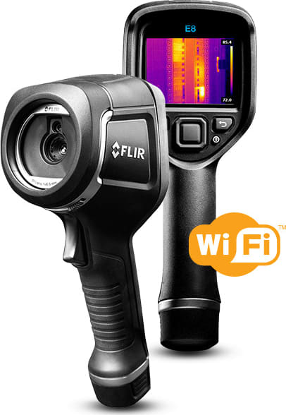 FLIR E8-XT IR Camera w/MSX and WiFi, 320 x 240 Resolution, 9Hz SKU E8-XT