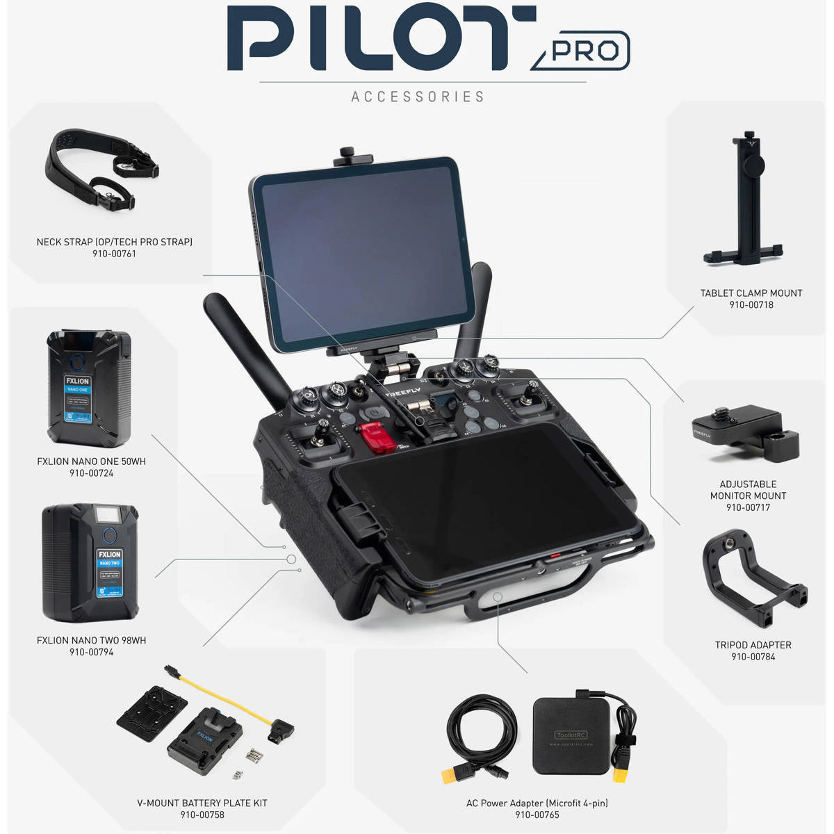 FreeFly Alta X w/ Pilot Pro DIU Blue SKU 950-00157