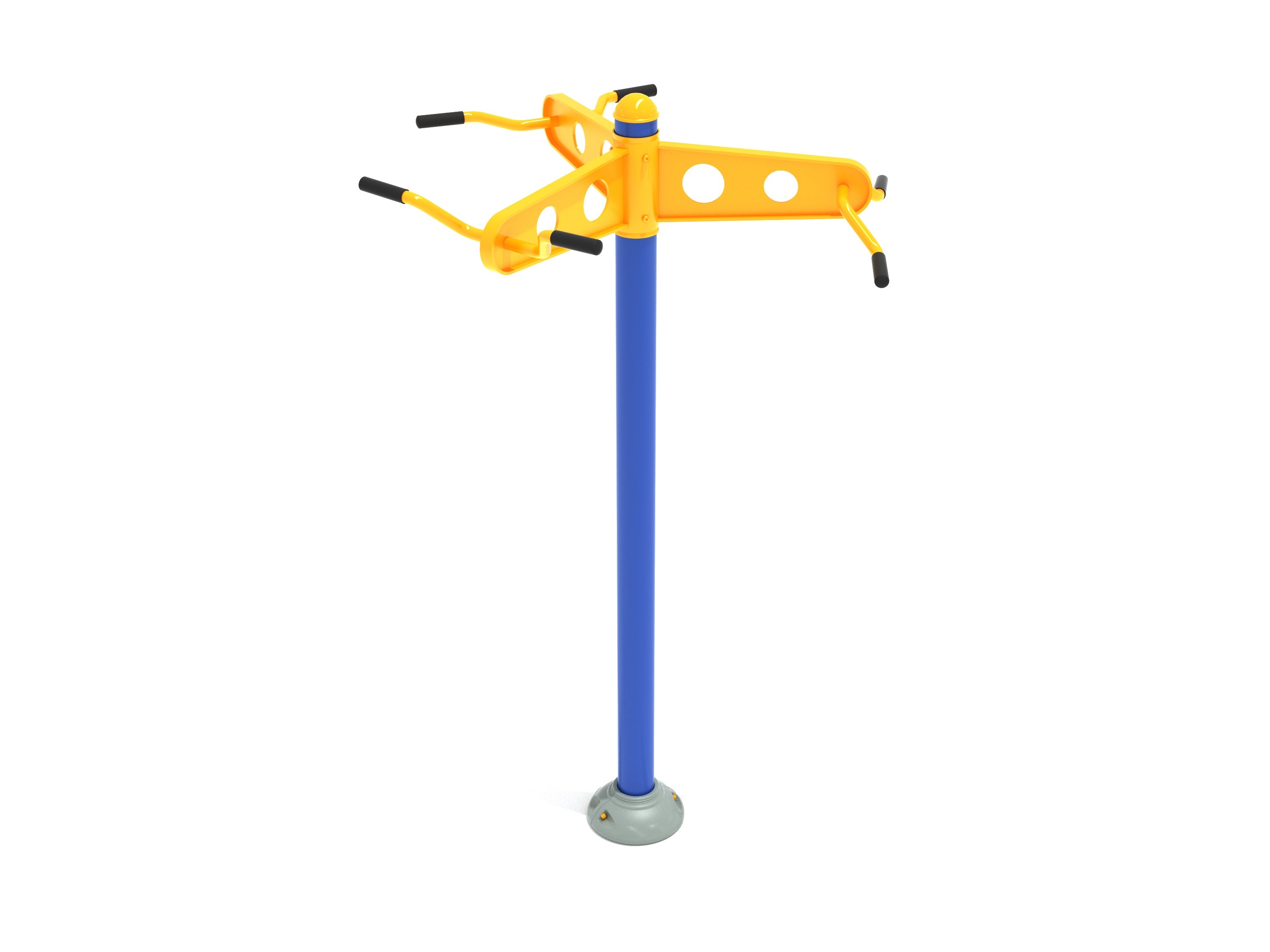 Playground Equipment Triple Station Chin-Up Bars SKU PFT055