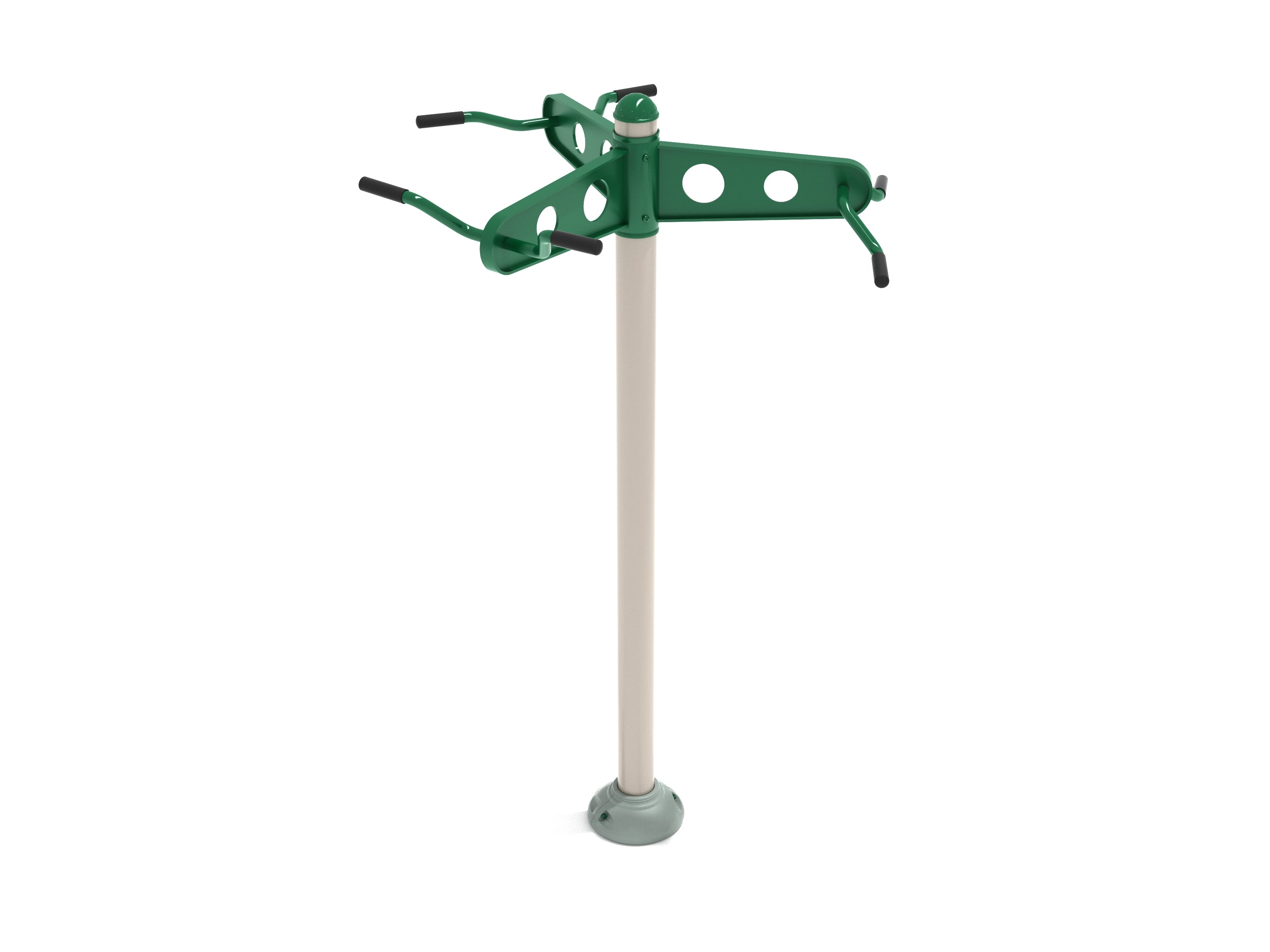 Playground Equipment Triple Station Chin-Up Bars SKU PFT055