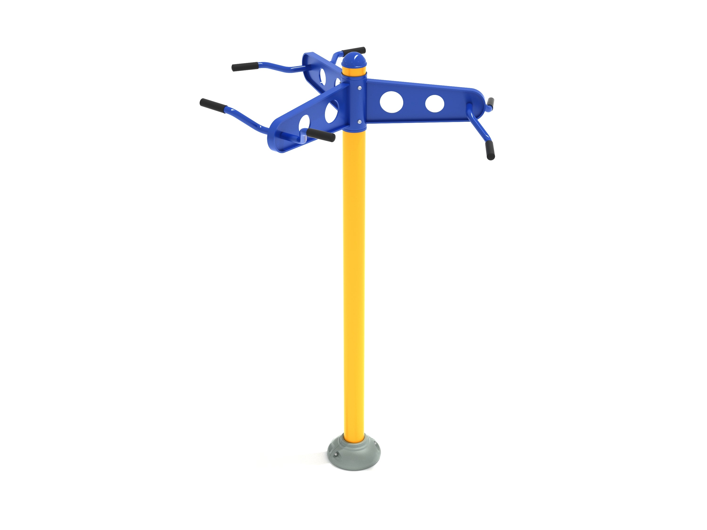 Playground Equipment Triple Station Chin-Up Bars SKU PFT055