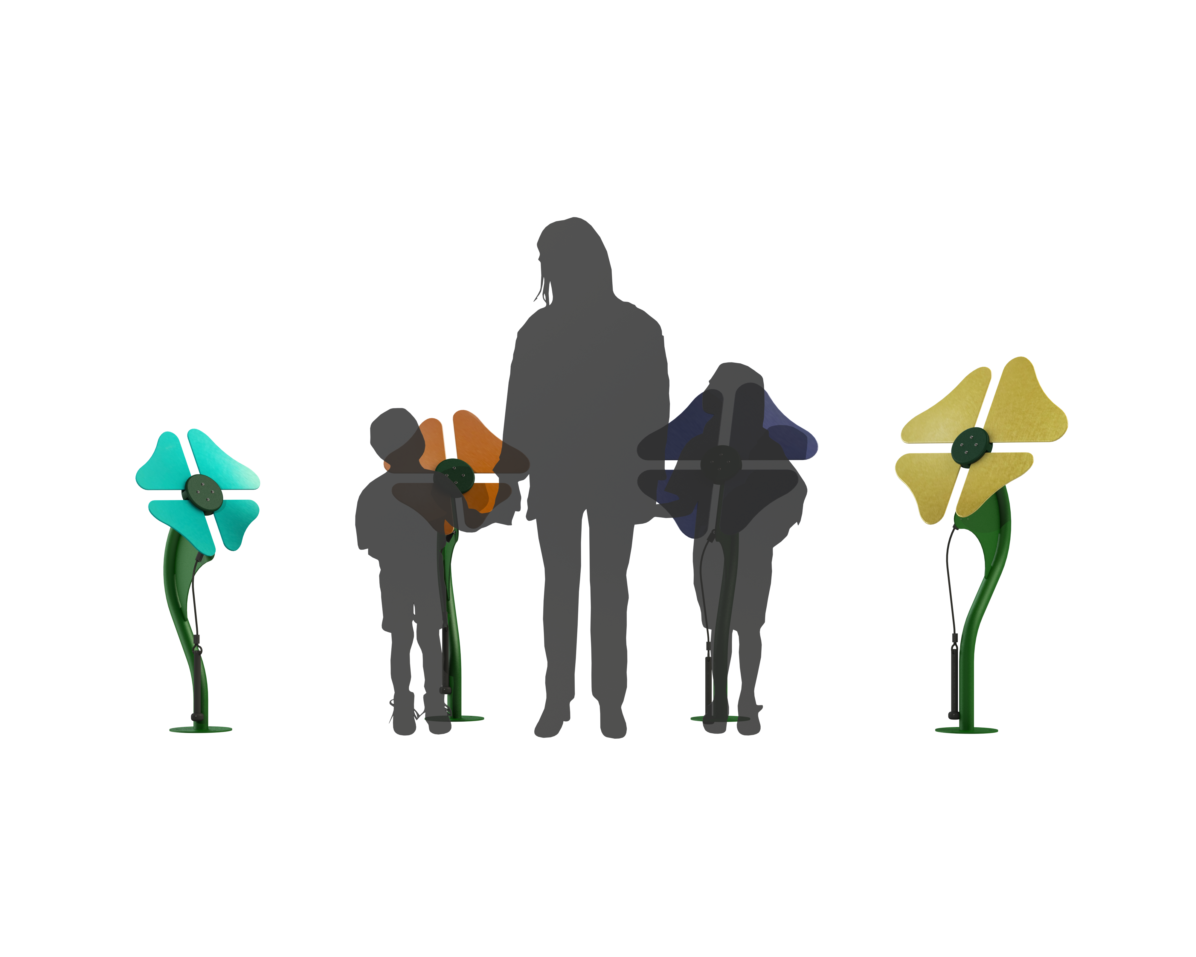FreeNotes Flower 4 Notes Musical Element SKU FWR