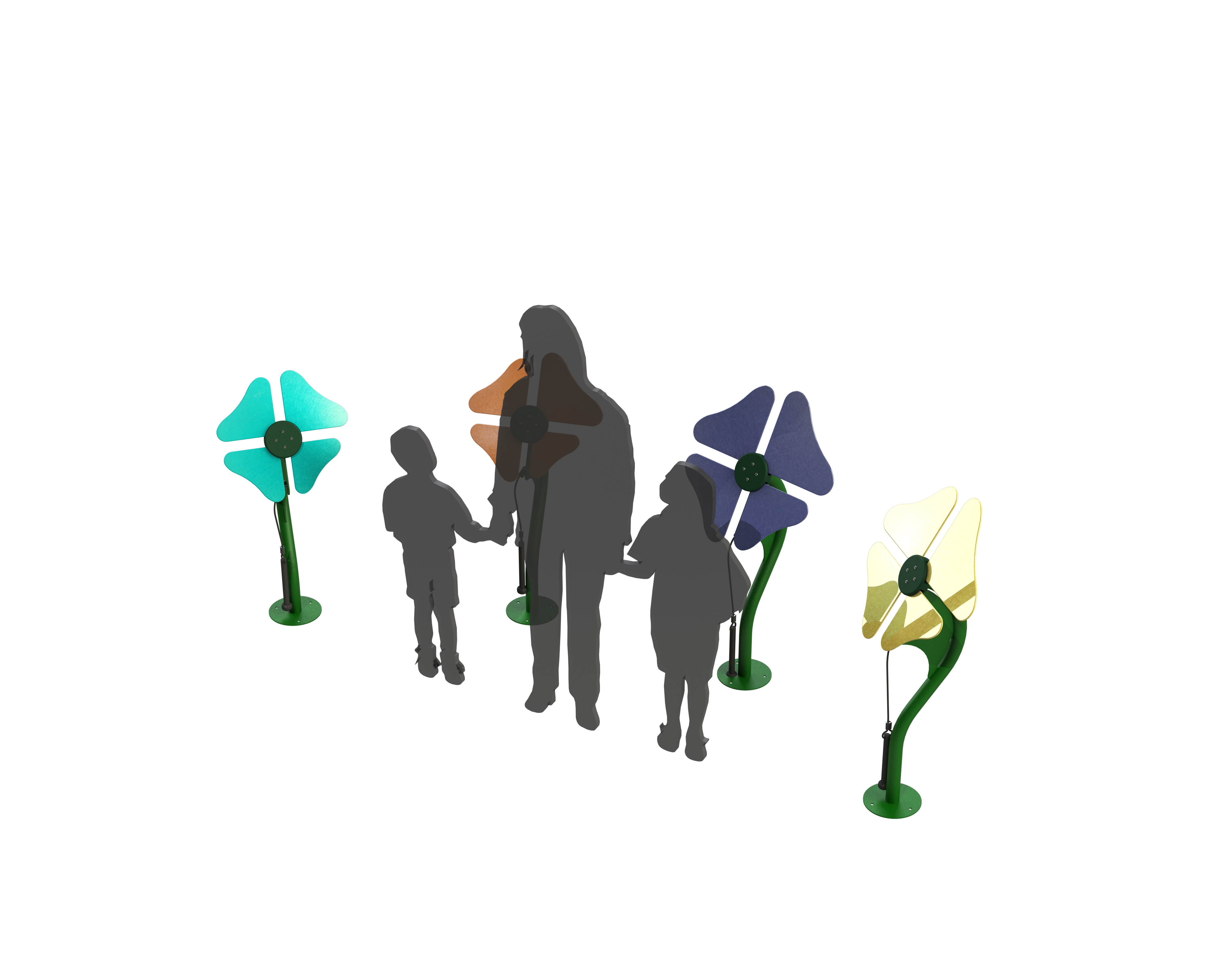 FreeNotes Flower 4 Notes Musical Element SKU FWR