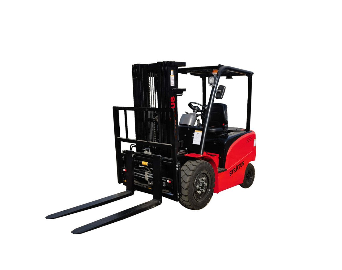 Stratus 6,600 lbs Lithium Battery Electric Fork Lift, Side Shift, Fork Positioner, Curtis Control SKU SAE-F66L