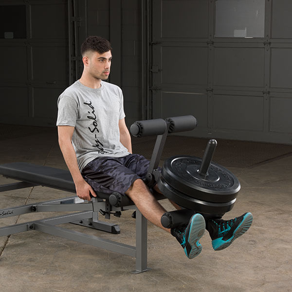 Body Solid Power Center Combo Bench Package SKU GDIB46LP4