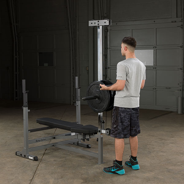 Body Solid Power Center Combo Bench Package SKU GDIB46LP4