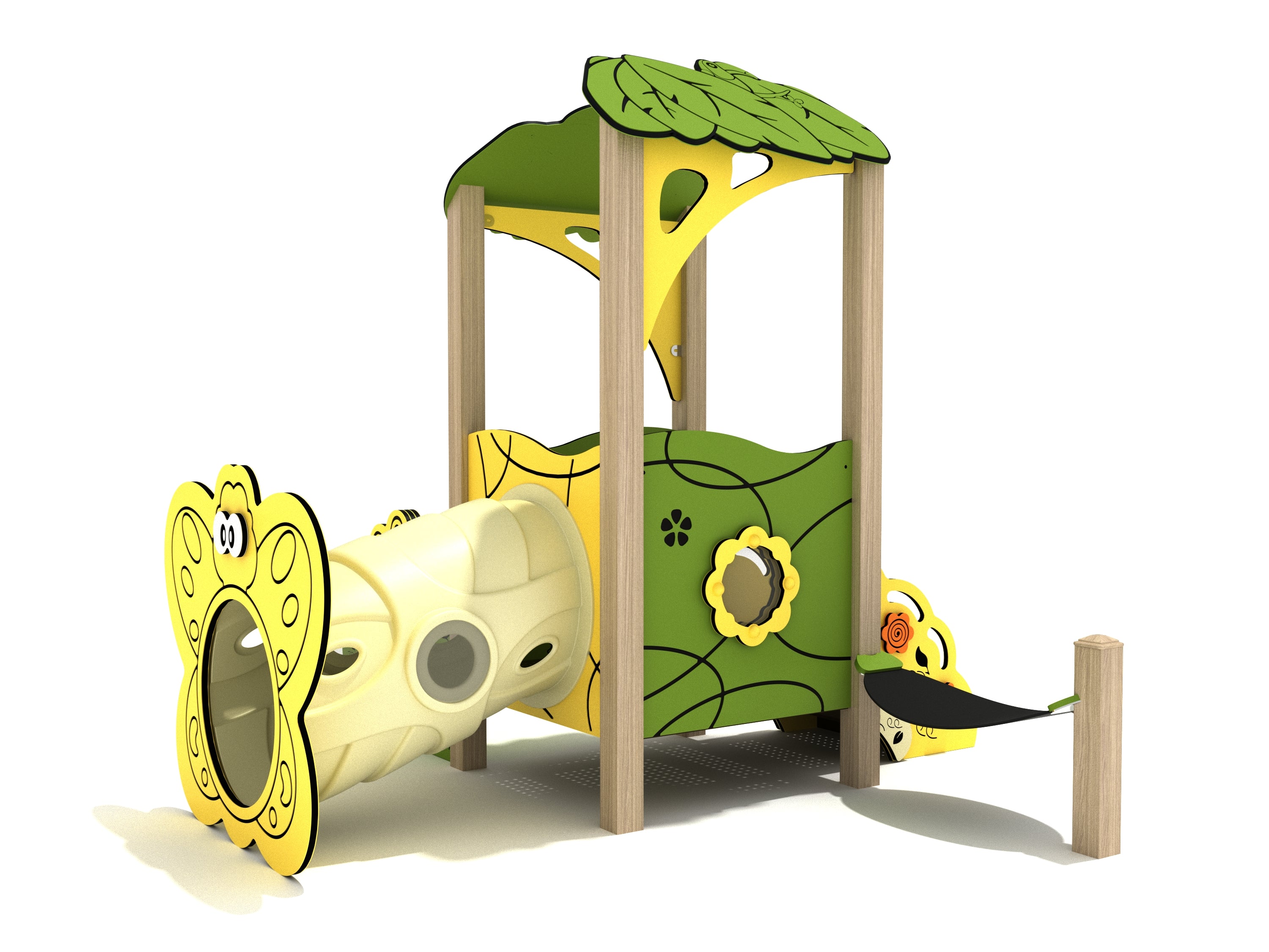 Playground Equipment Blackhaw Canopy Mini Playground SKU PCM005