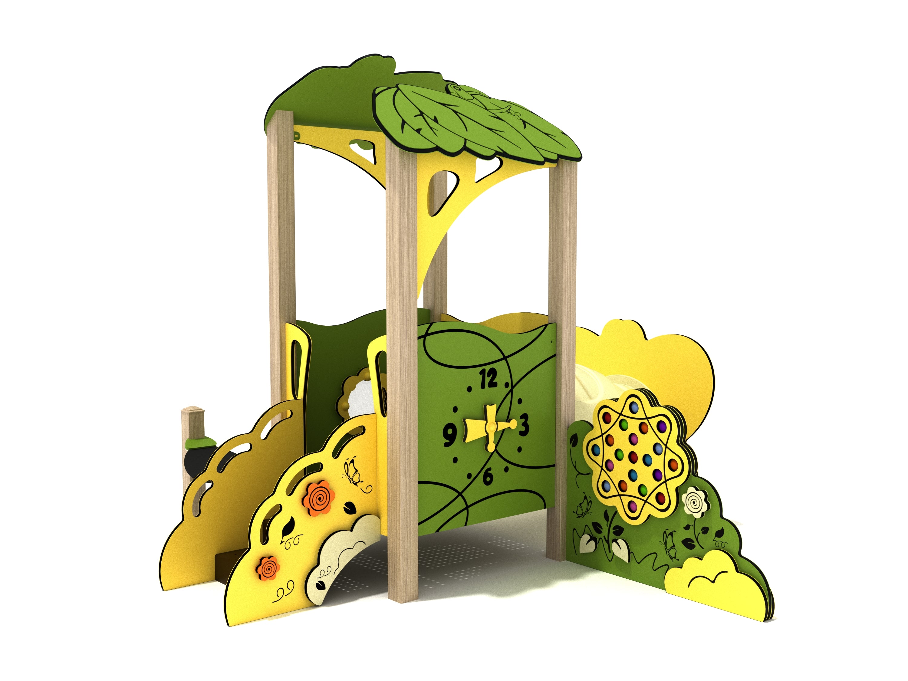 Playground Equipment Blackhaw Canopy Mini Playground SKU PCM005