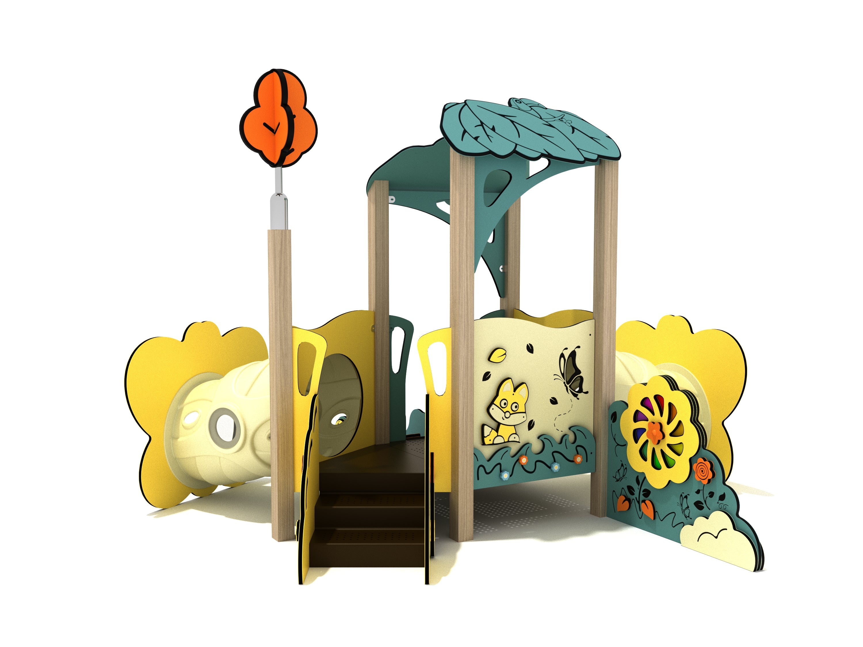 Playground Equipment Star Magnolia Canopy Mini Playground SKU PCM006