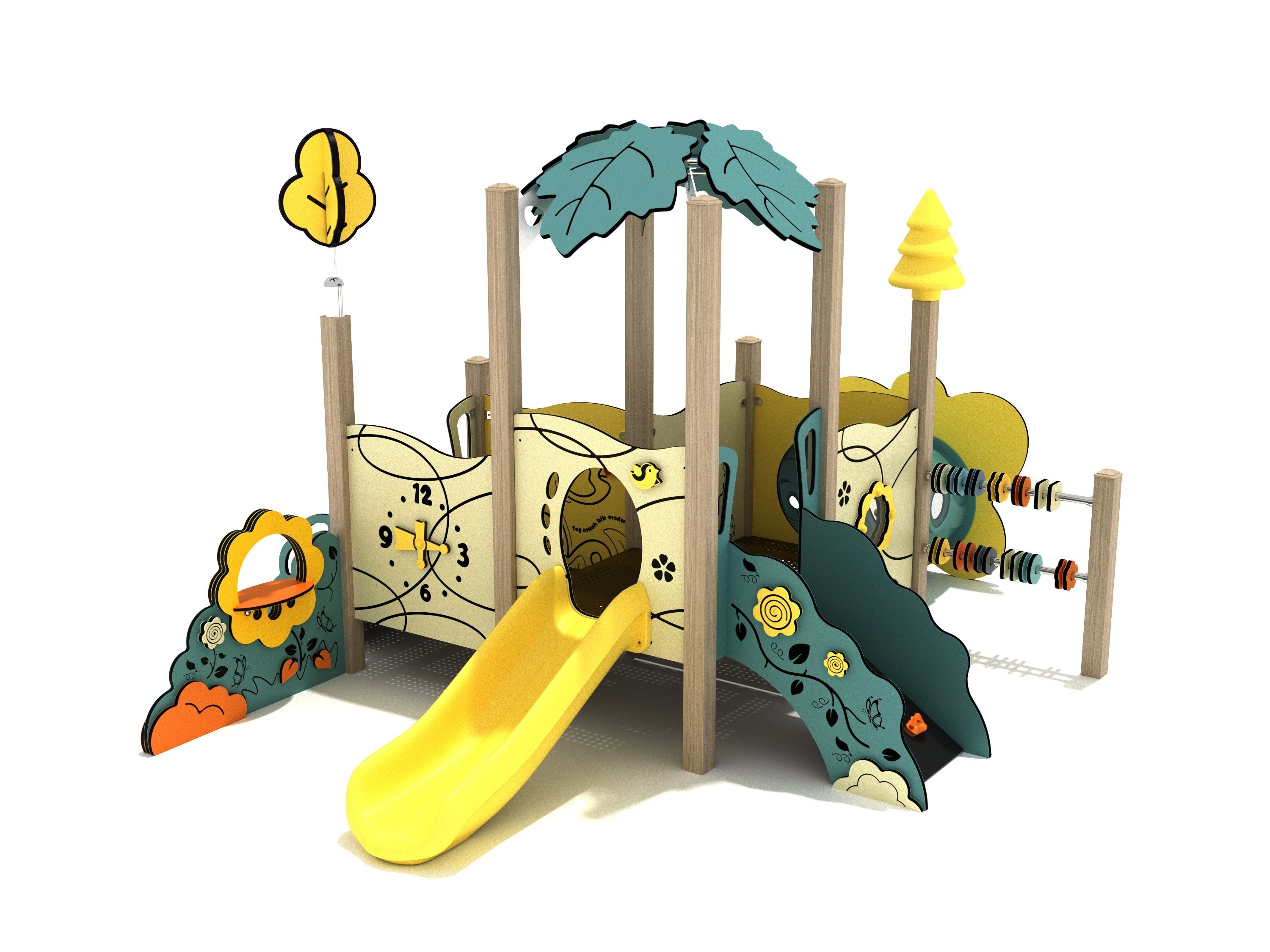 Playground Equipment Yoshino Cherry Canopy Mini Playground SKU PCM012