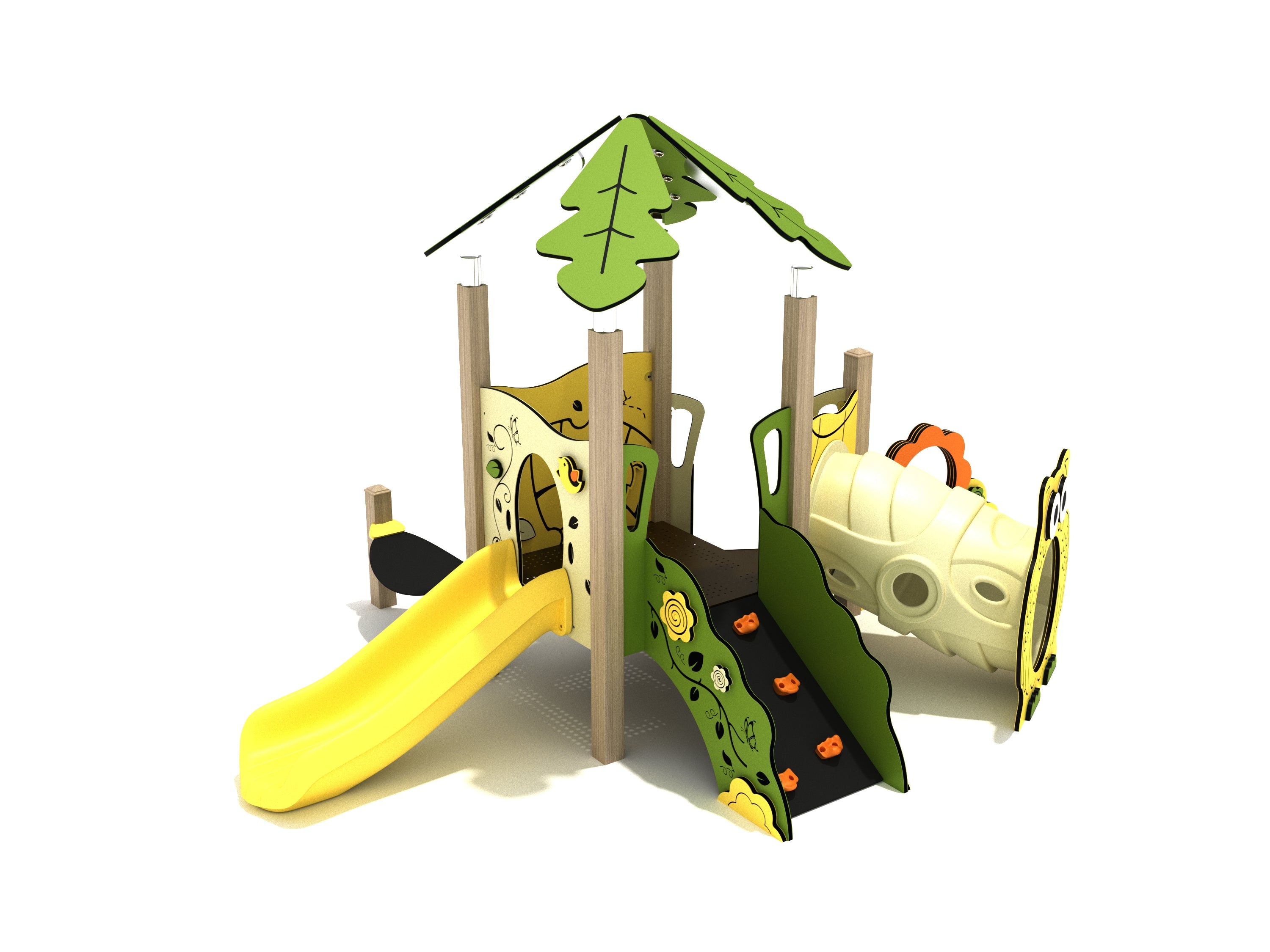 Playground Equipment Mesquite Canopy Mini Playground SKU PCM021