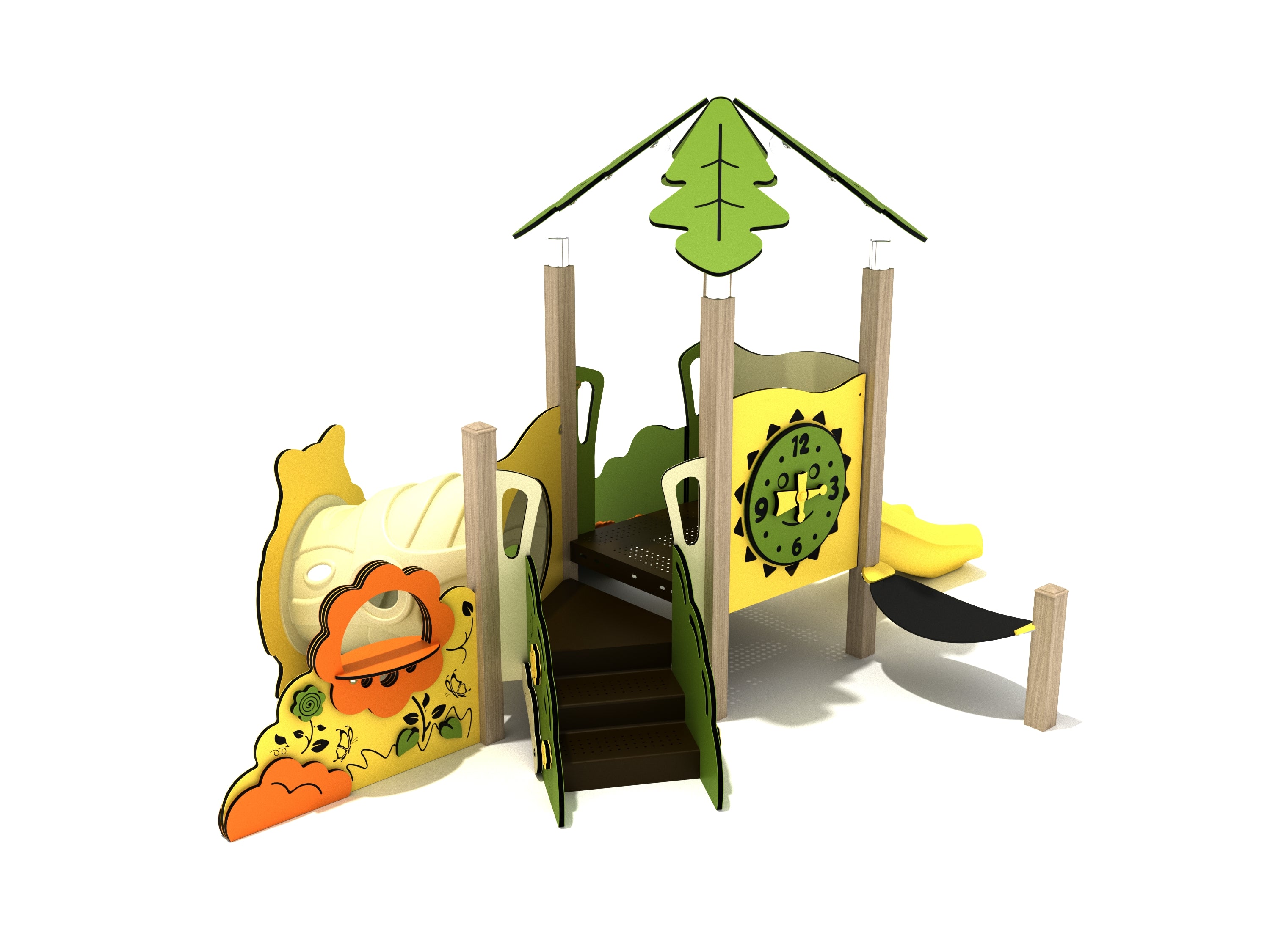 Playground Equipment Mesquite Canopy Mini Playground SKU PCM021