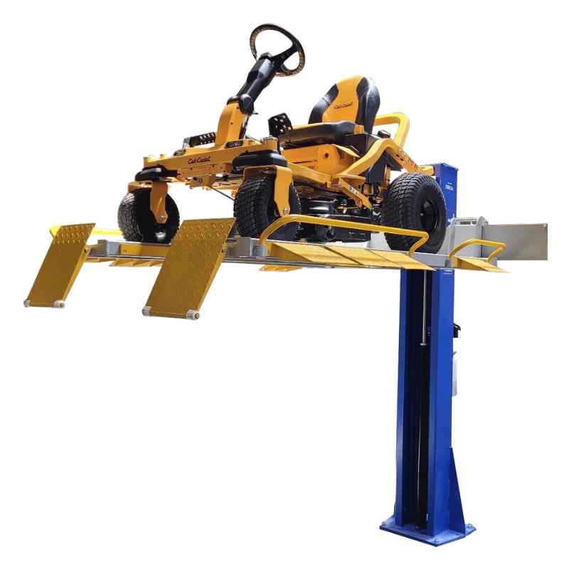Ideal 2,000lb Mower Lift Single Column SKU SC-2K-UTV-X