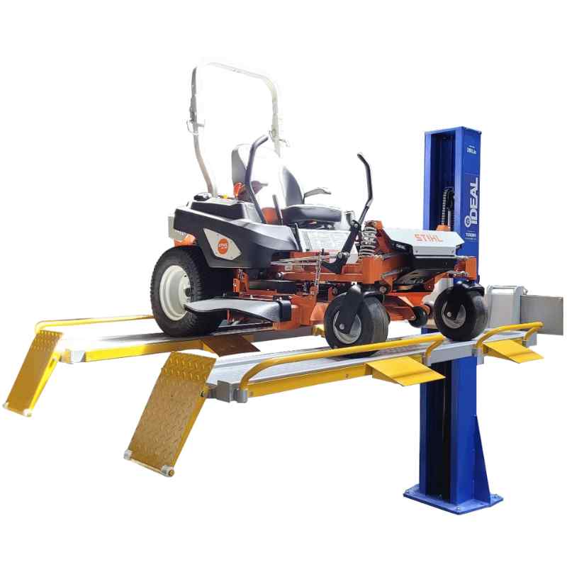 Ideal 2,000lb Mower Lift Single Column SKU SC-2K-UTV-X