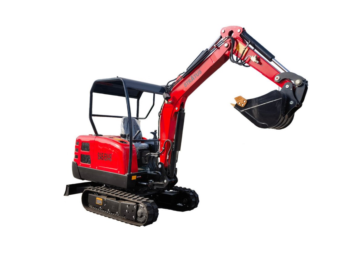 Stratus 4,800 lbs Excavator, EPA Certified Kubota Engine SKU SAE-EX48