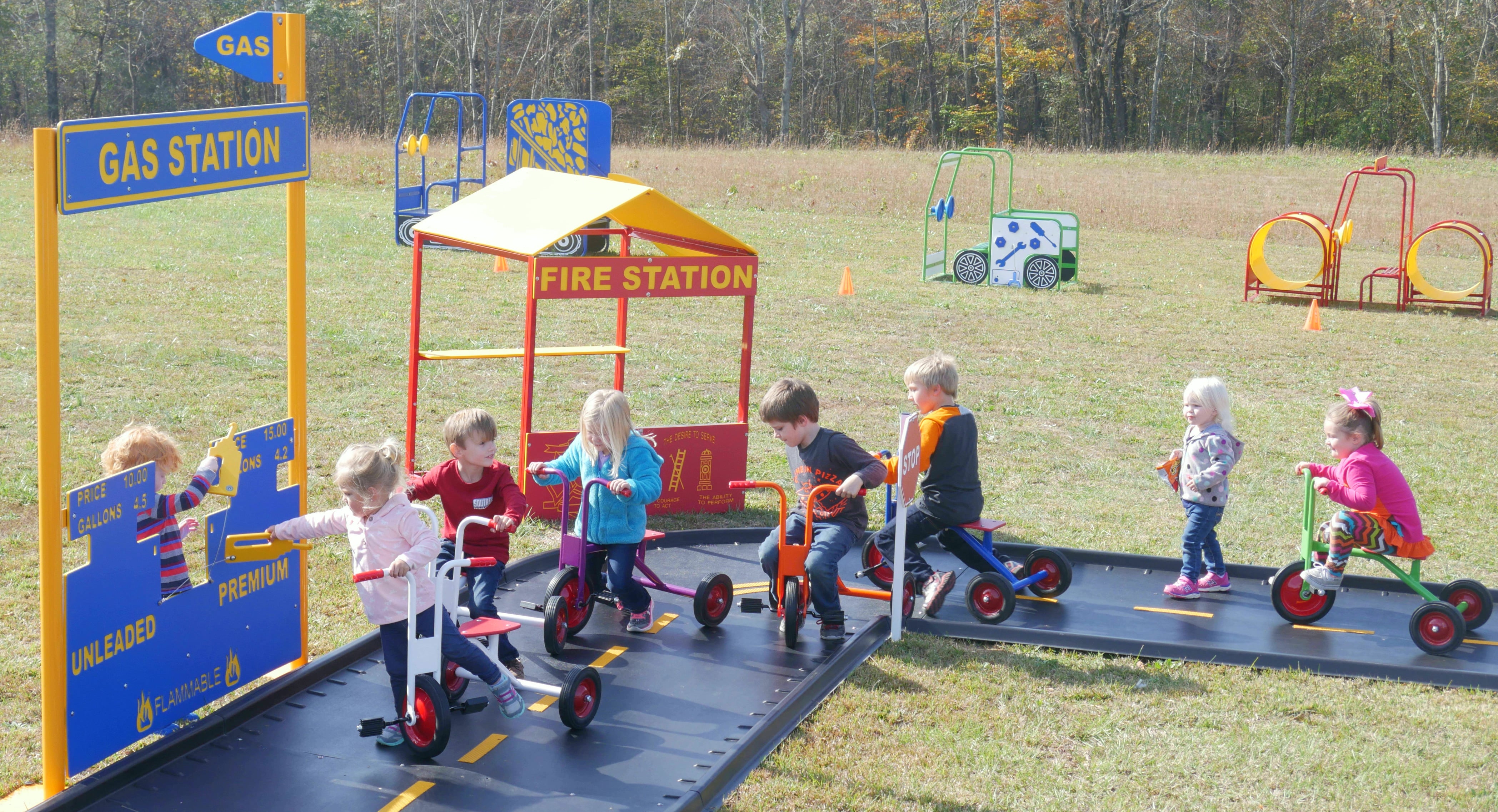 Infinity Playgrounds Gas Station SKU IP-5043