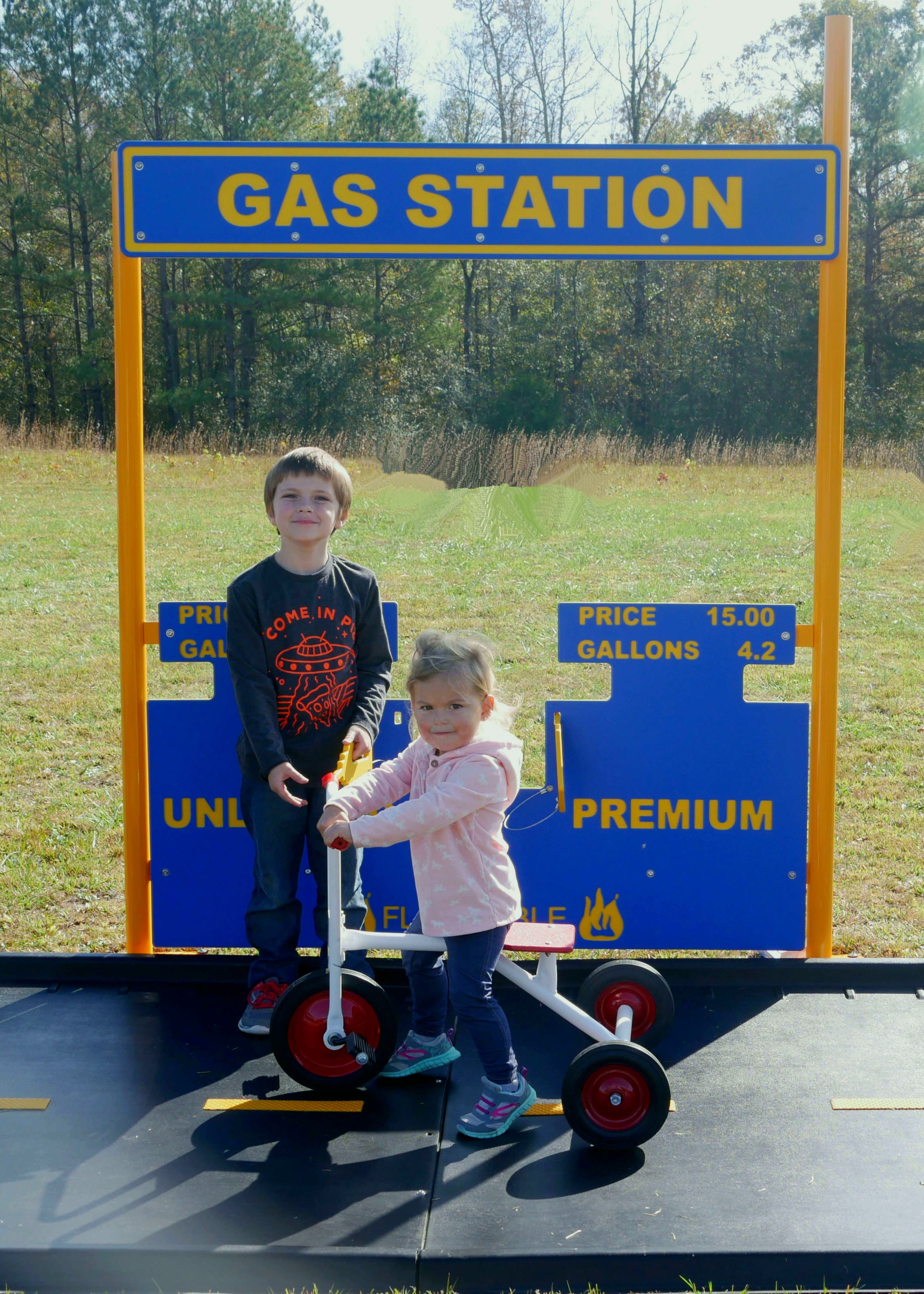 Infinity Playgrounds Gas Station SKU IP-5043