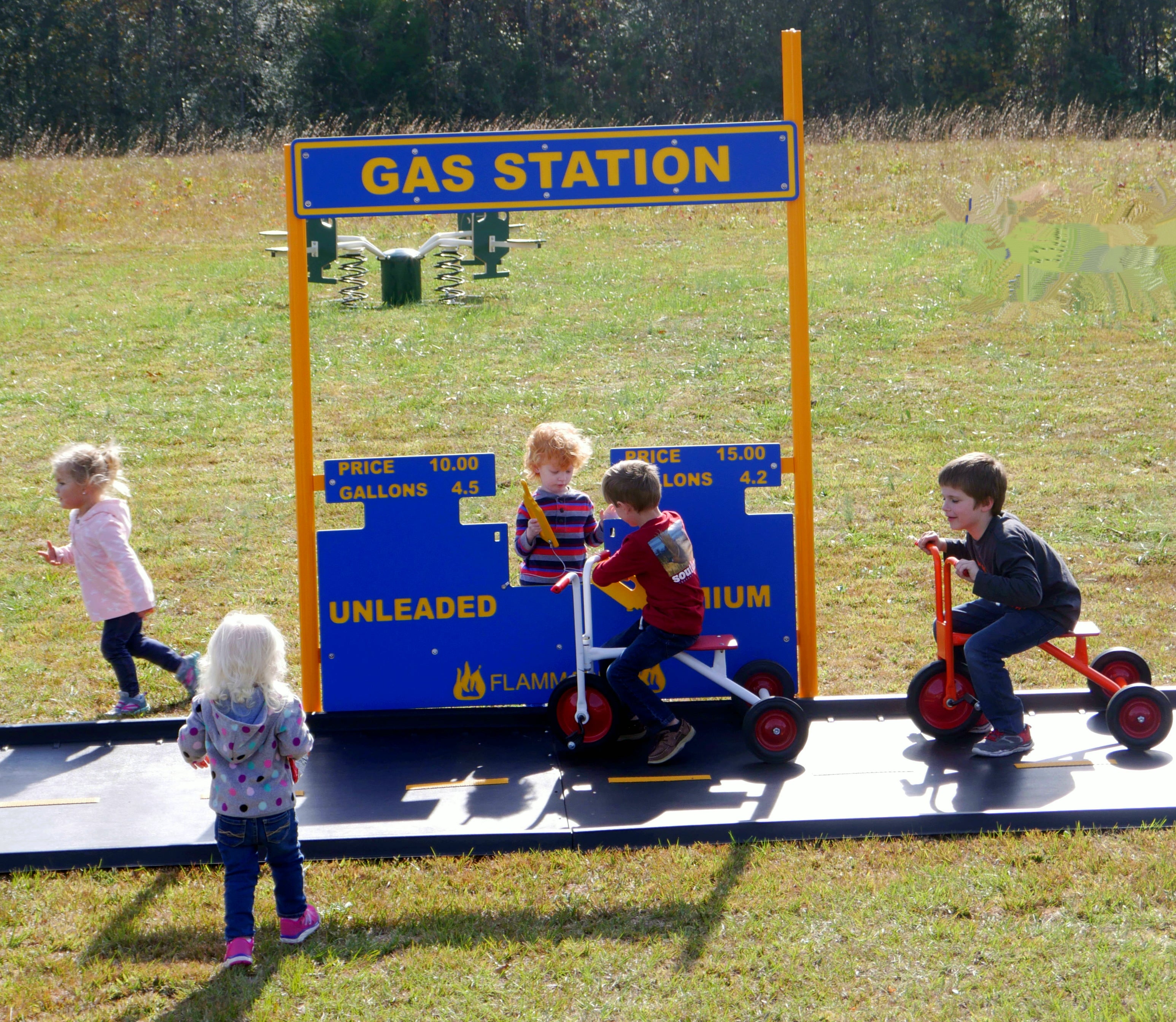 Infinity Playgrounds Gas Station SKU IP-5043