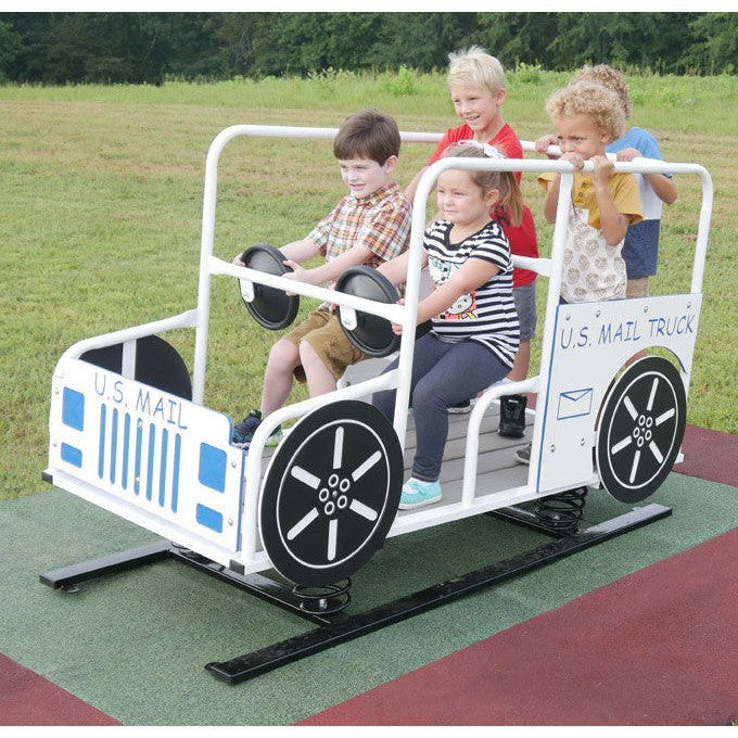 Infinity Playgrounds U.S Mail Truck w/ Springs SKU IP-7010