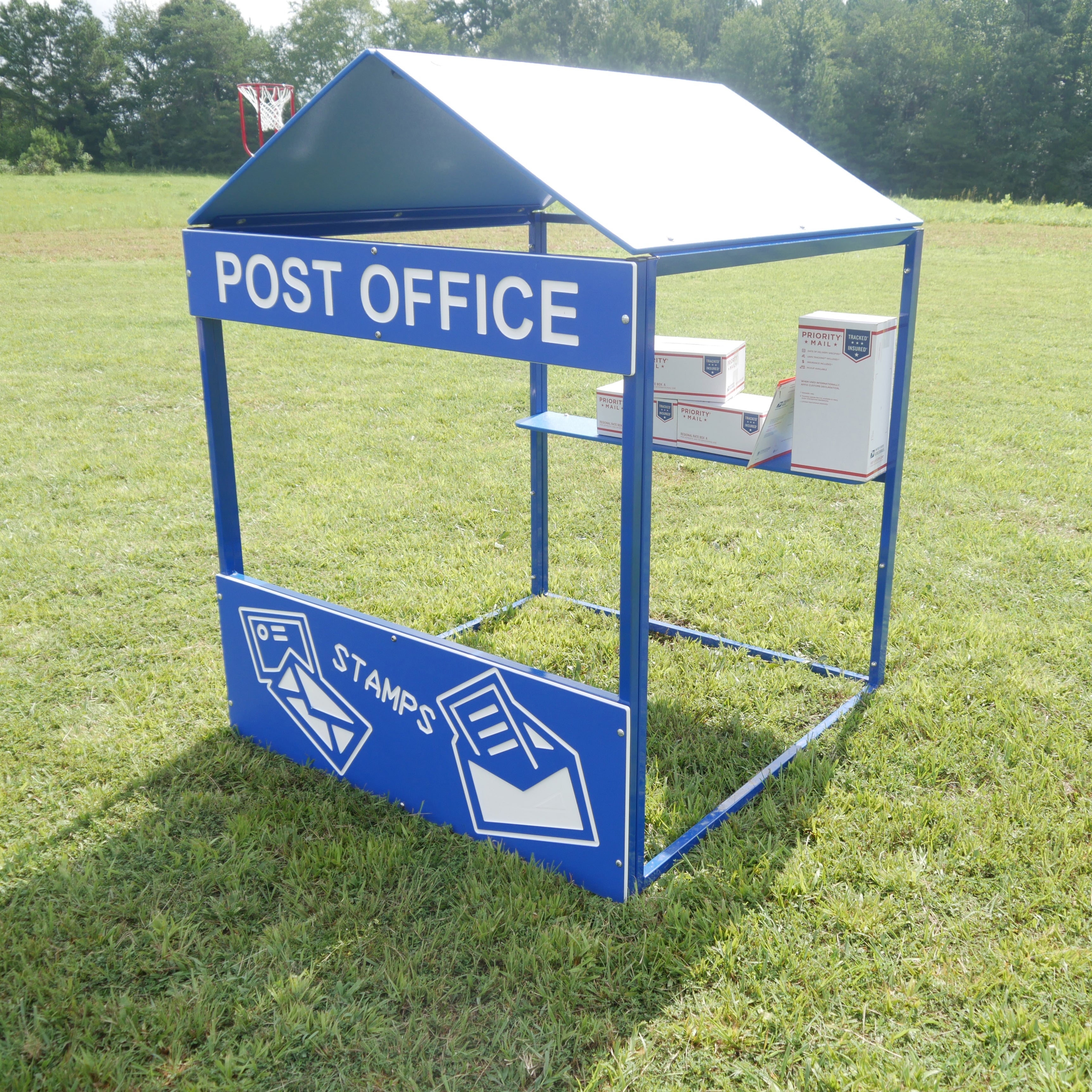 Infinity Playgrounds Post Office Playhouse SKU IP-7012