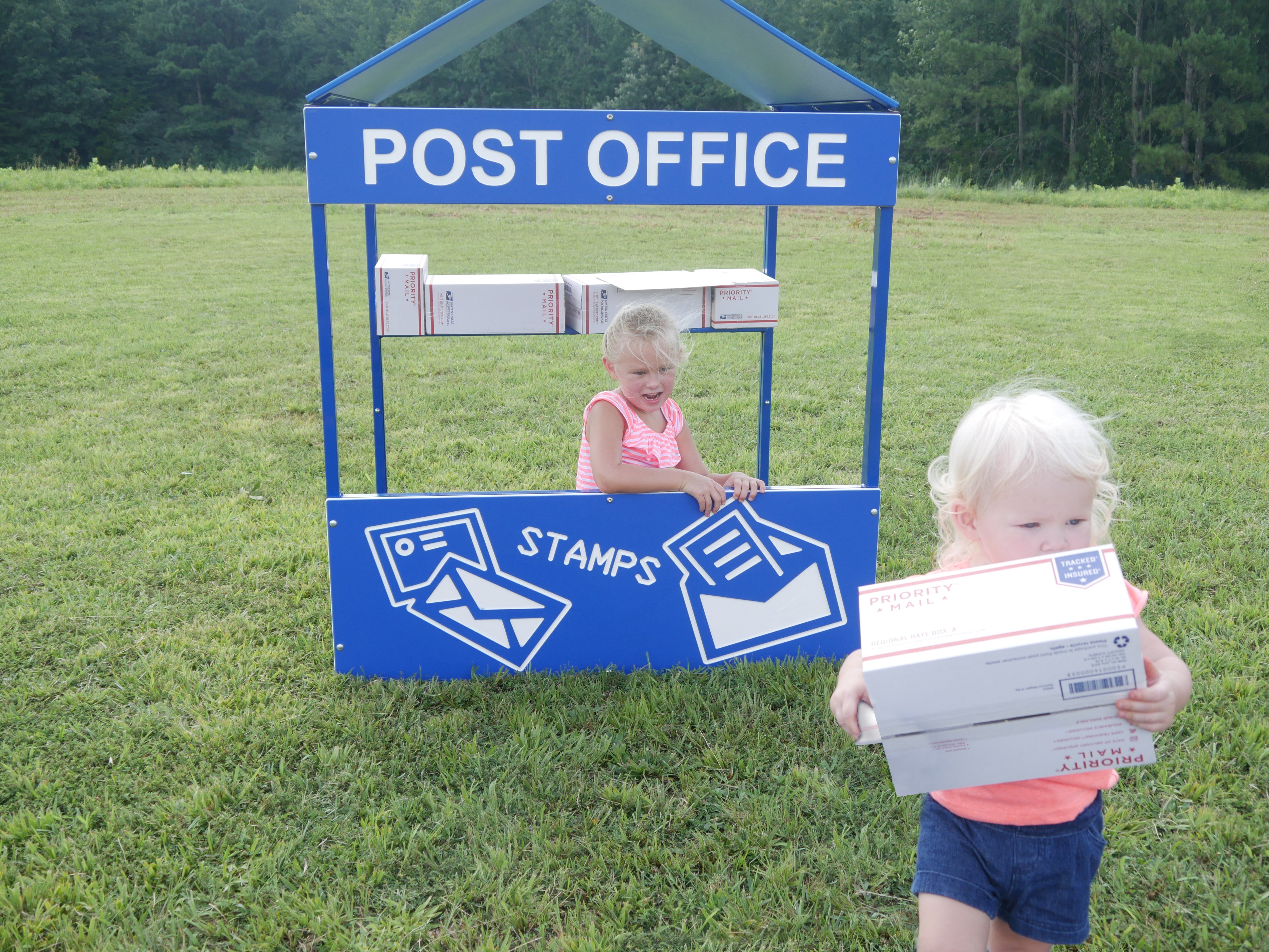 Infinity Playgrounds Post Office Playhouse SKU IP-7012