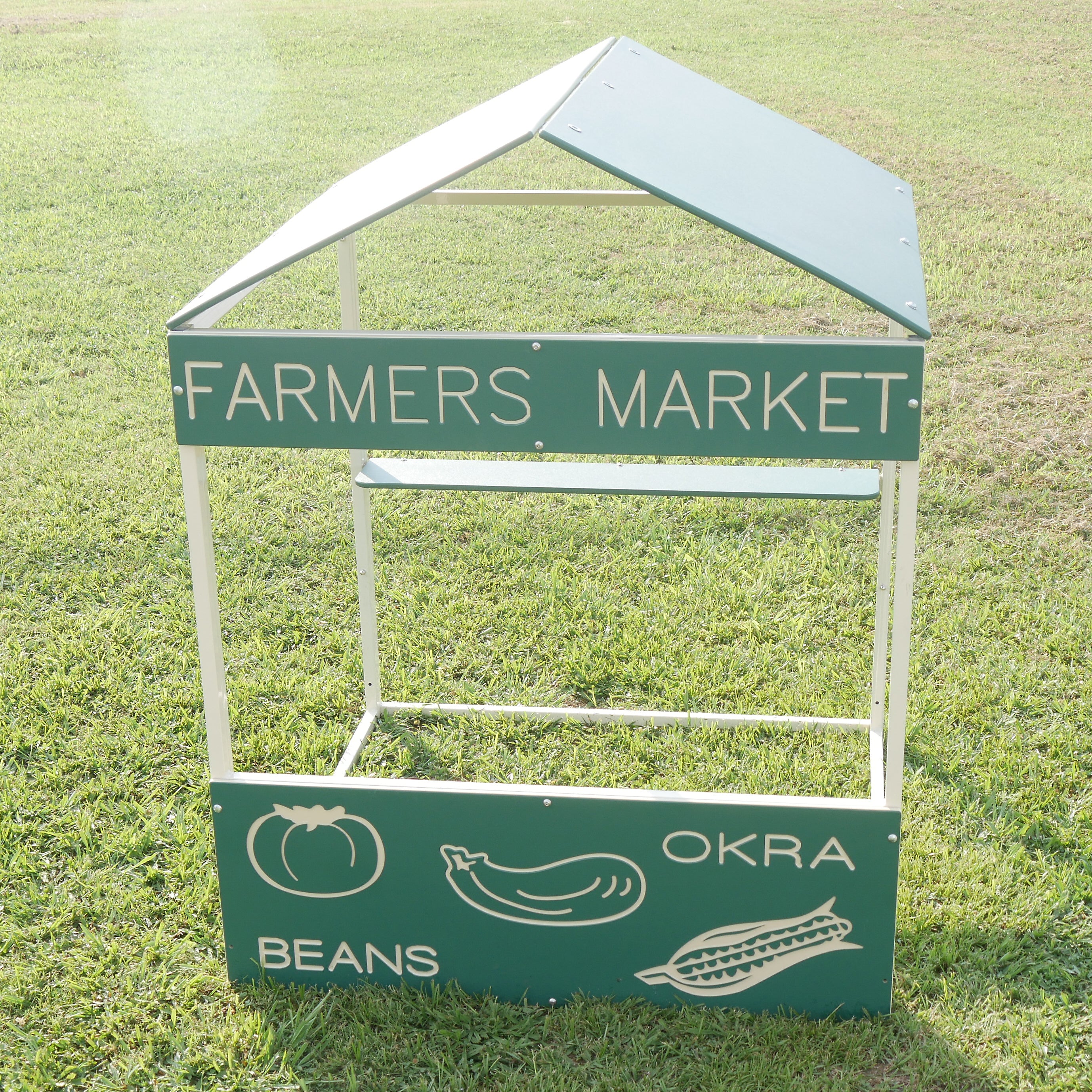 Infinity Playgrounds Farmers Market Playhouse SKU IP-7014