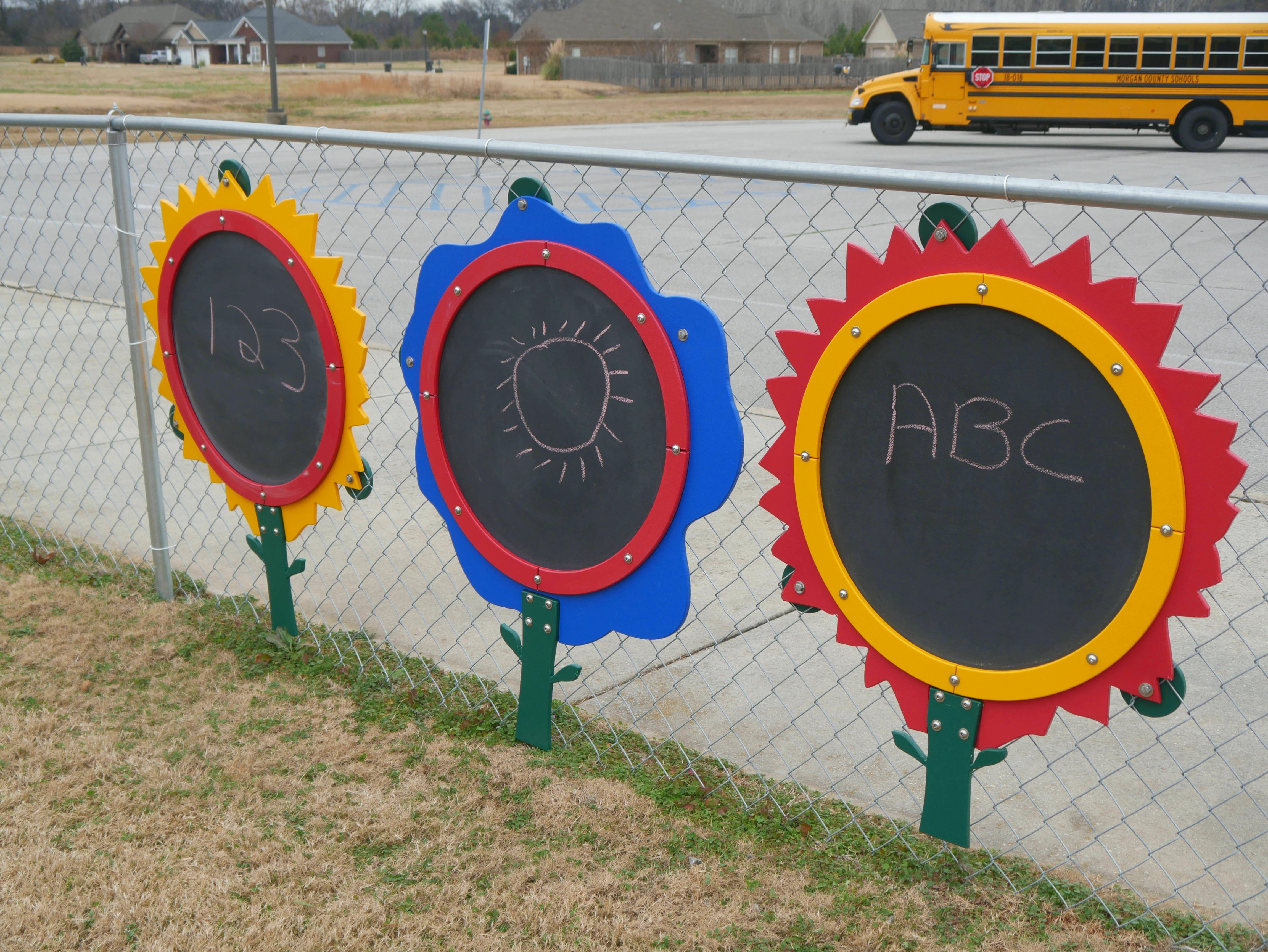 Infinity Playgrounds Chalk Board Flowers SKU IP-8032