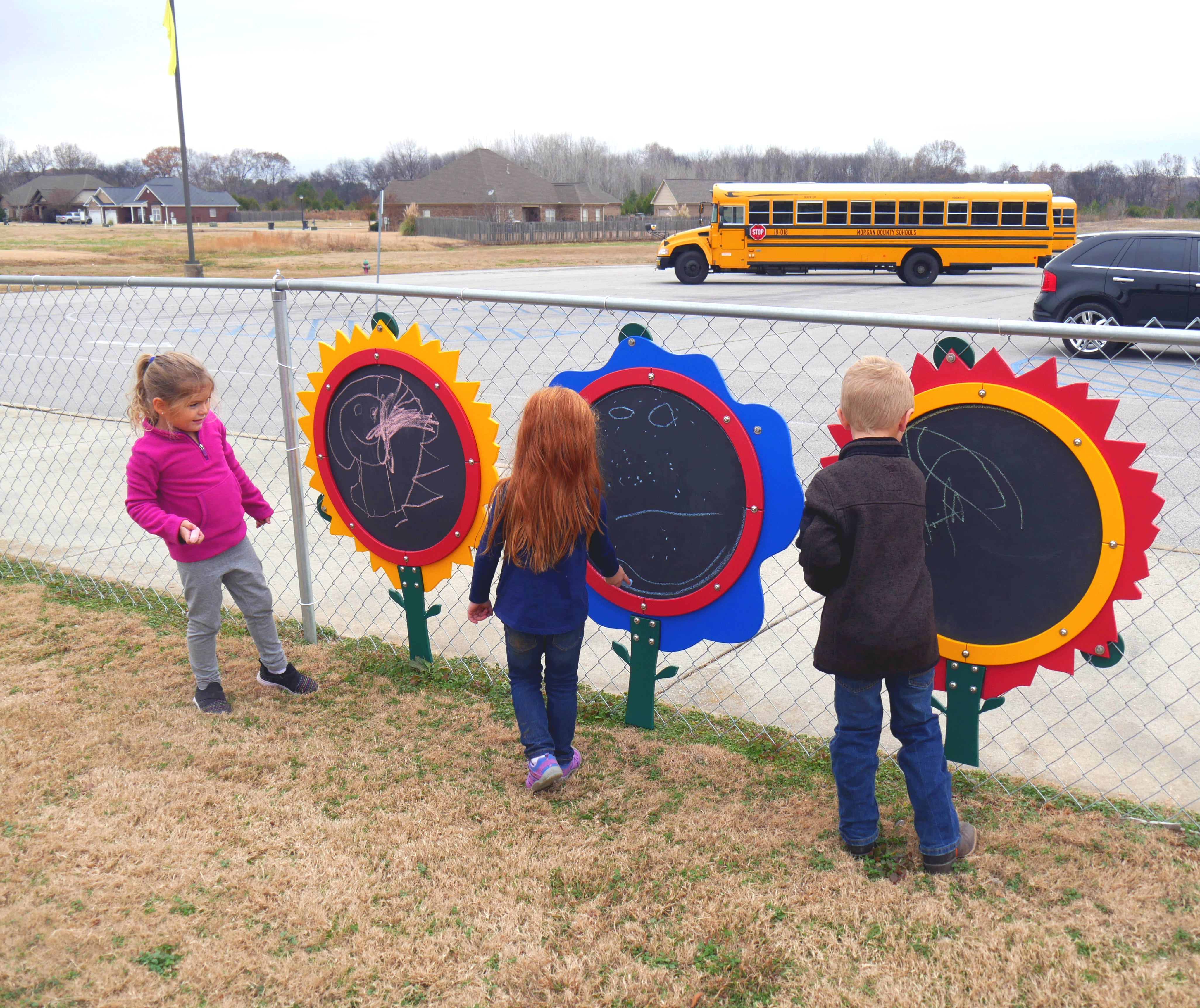 Infinity Playgrounds Chalk Board Flowers SKU IP-8032