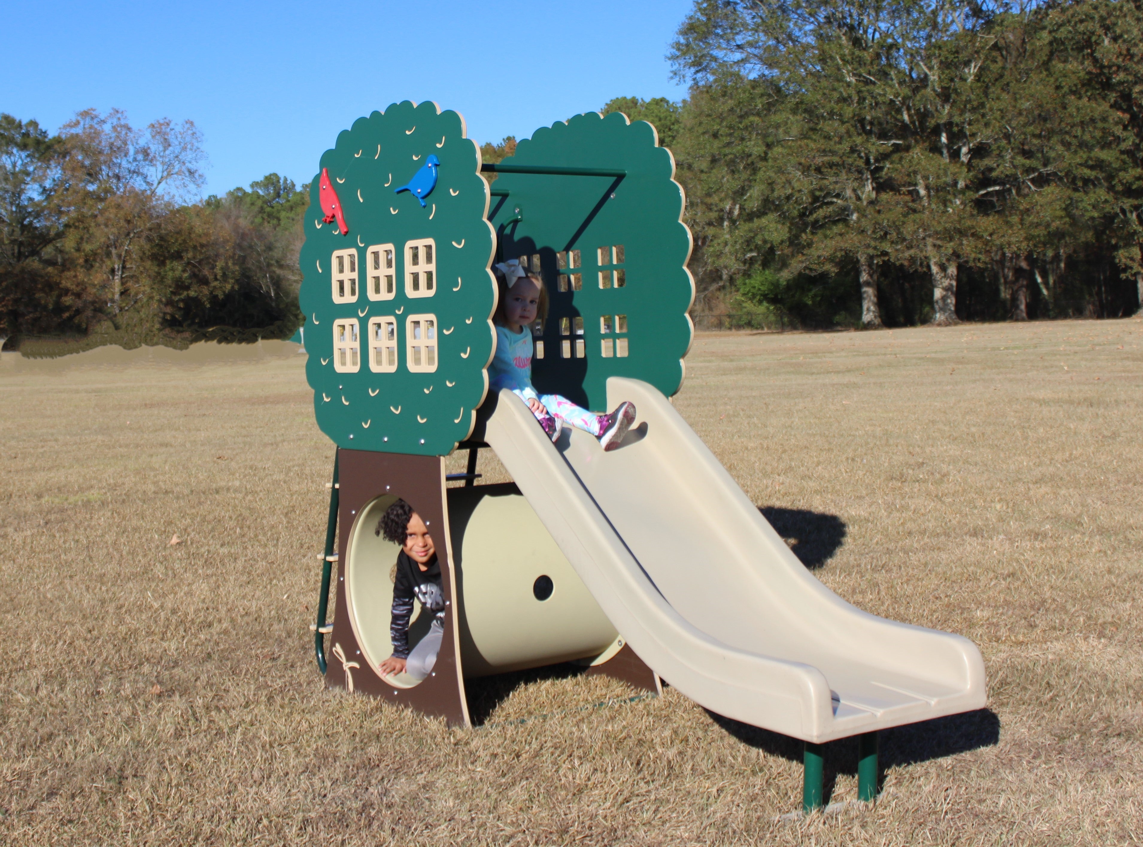 Infinity Playgrounds Treehouse Fun Slide SKU IP-8070