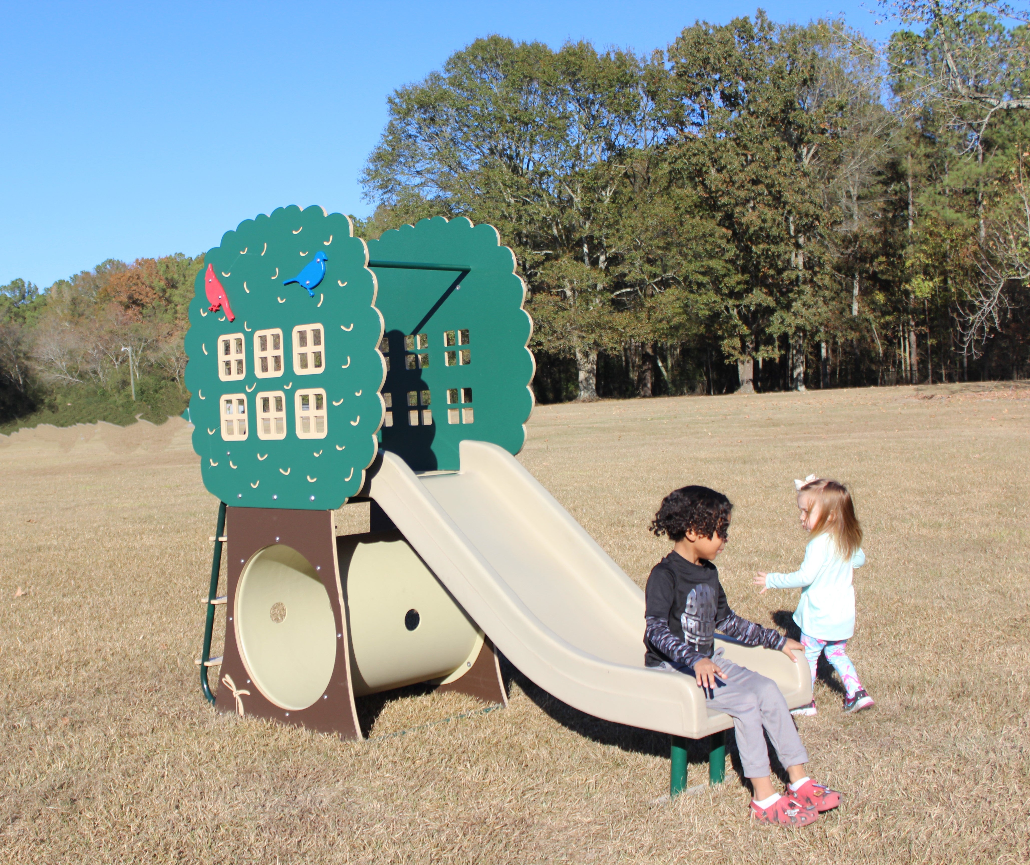 Infinity Playgrounds Treehouse Fun Slide SKU IP-8070