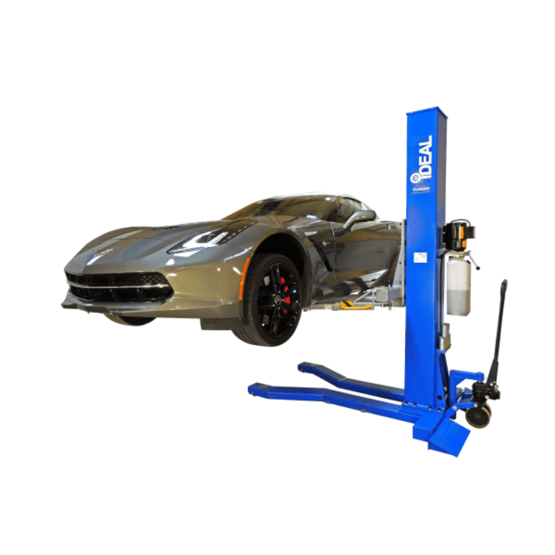 iDEAL Mobile Single Column Lift 6,000lb Portable SKU MSC-6KLP