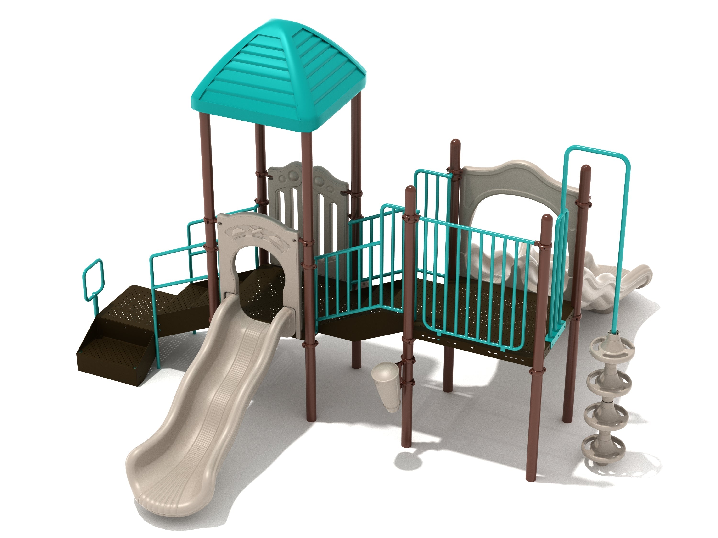 Playground Equipment Granite Manor Play System SKU PKP004P