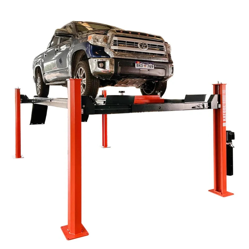 Katool 15,000lbs 4 Post Alignment Lift With Rolling Jack SKU KT-4H150
