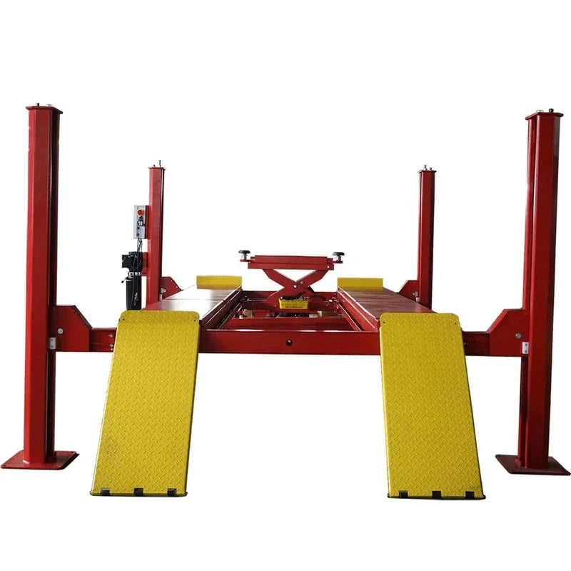 Katool 15,000lbs 4 Post Alignment Lift With Rolling Jack SKU KT-4H150