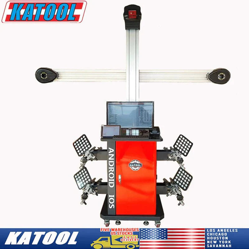 Katool Wheel Alignment Machine Full-Automatic Works on 2 Post & Scissor Lift SKU KT-AV9