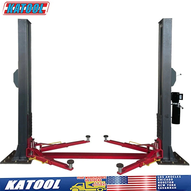 Katool 12,000lbs Two Post Lift Single Lock Release Auto Lift Car Lift SKU KT-H120D
