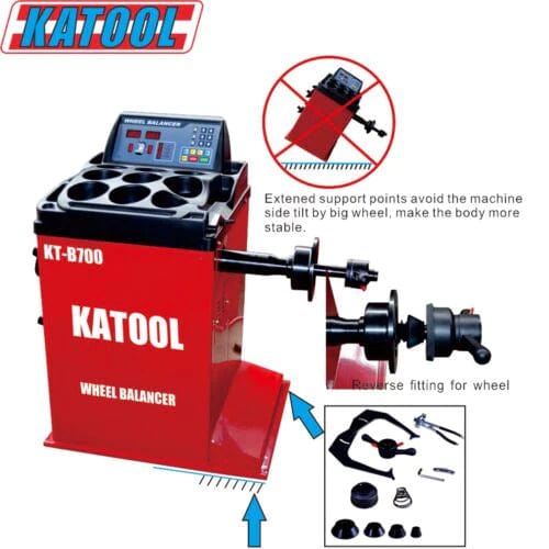 Katool Tire Changer & Wheel Balancer Combo SKU KT-T810+KT-B700
