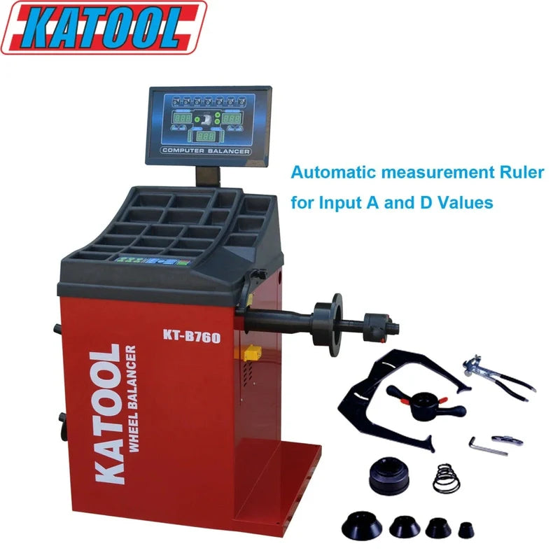 Katool Tire Changer & Wheel Balancer Combo SKU KT-T850+KT-B760