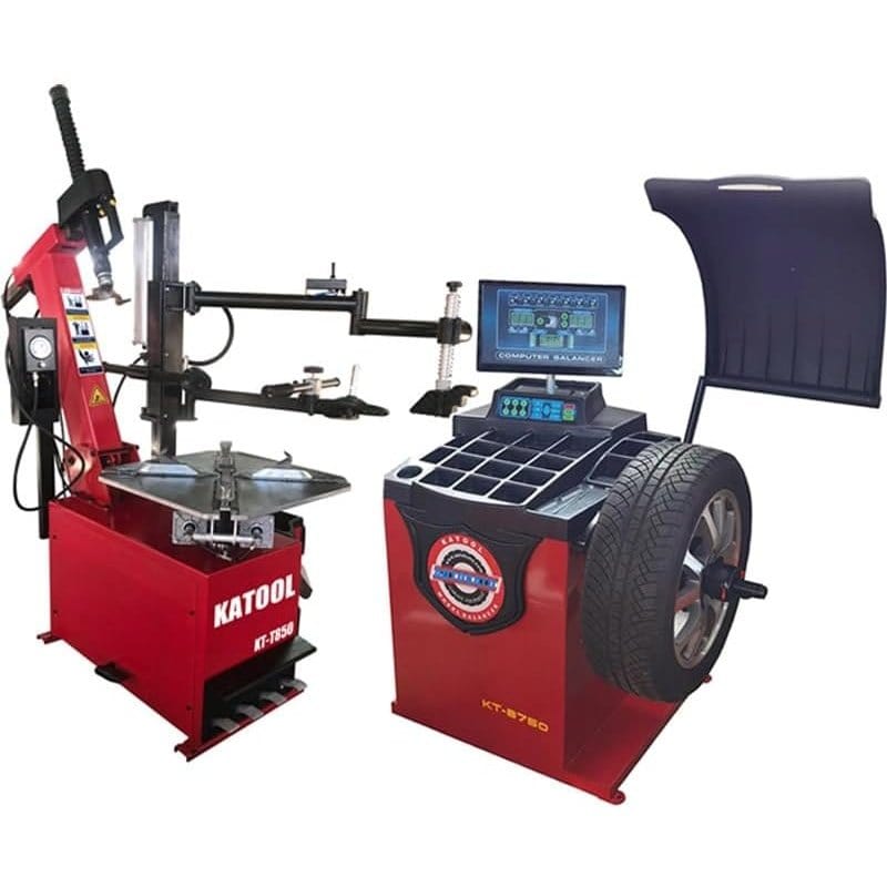 Katool Tire Changer & Wheel Balancer Combo SKU KT-T850+KT-B750
